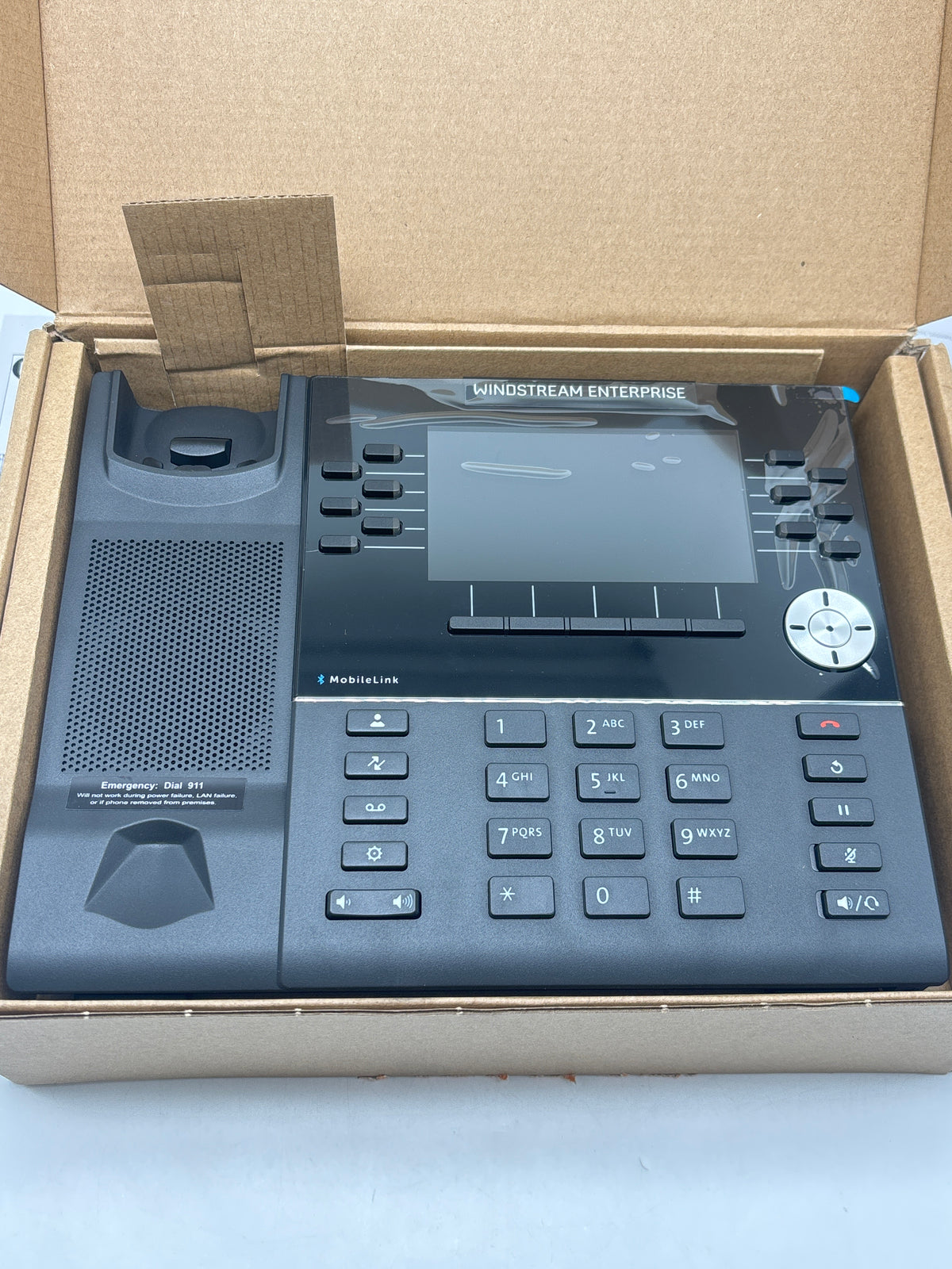 Cisco Mitel 6930 IP Phone VoIP Business Phone Black Open Box
