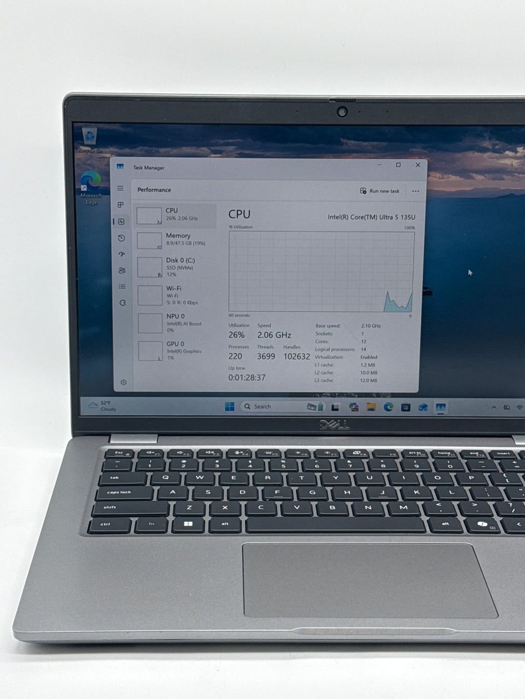 Dell Latitude 5450 Ultra 5 135U 48GB RAM 256GB SSD - BIOS Locked