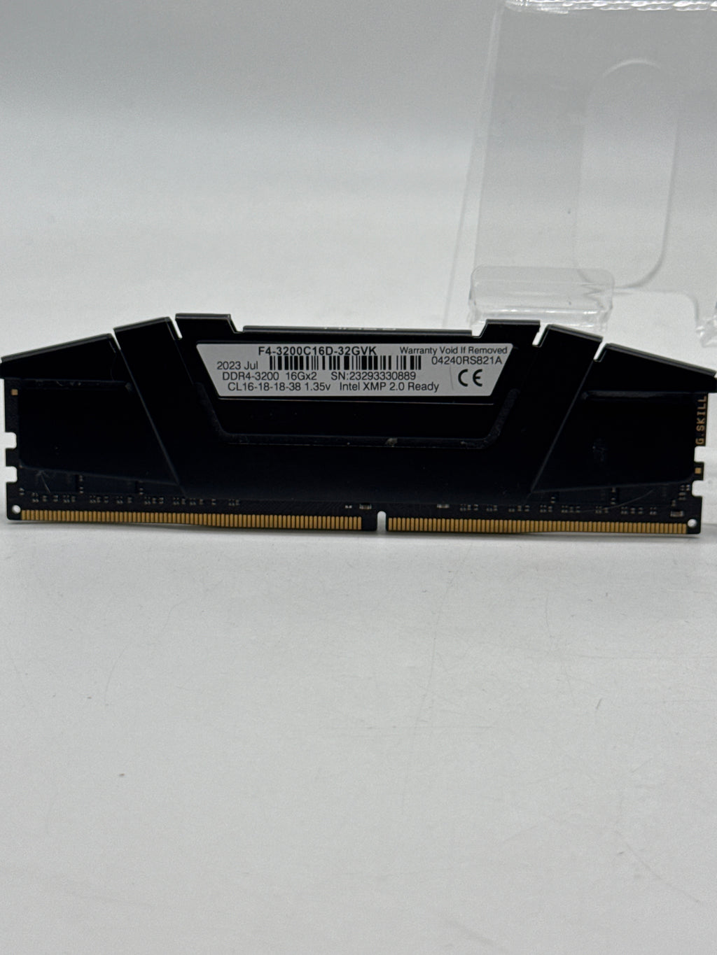 G.Skill Ripjaws V 24GB (16GB+8GB) DDR4-3200 Desktop RAM - Used