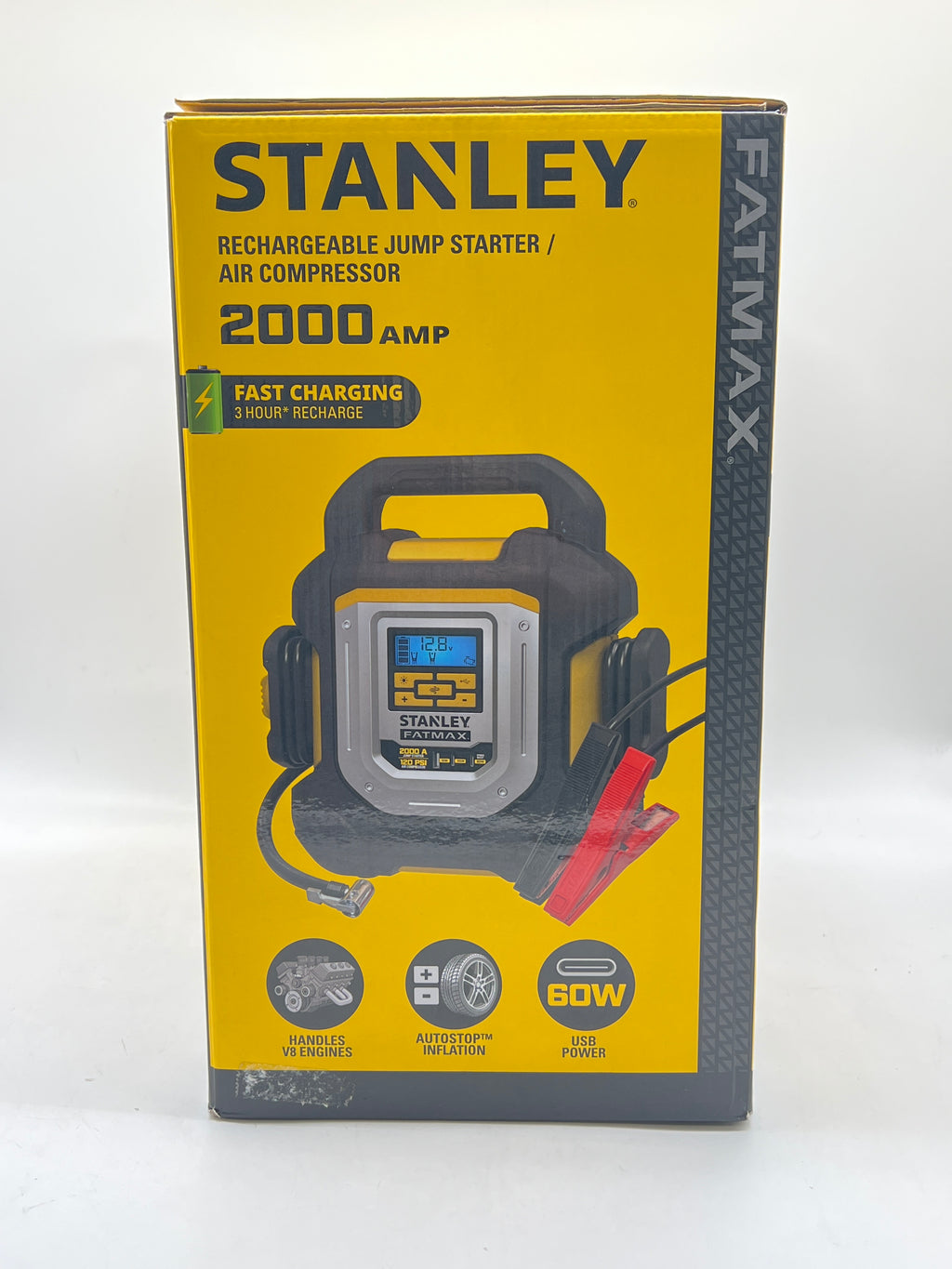 Stanley JC20F 2000 Amp Jump Starter Black - New