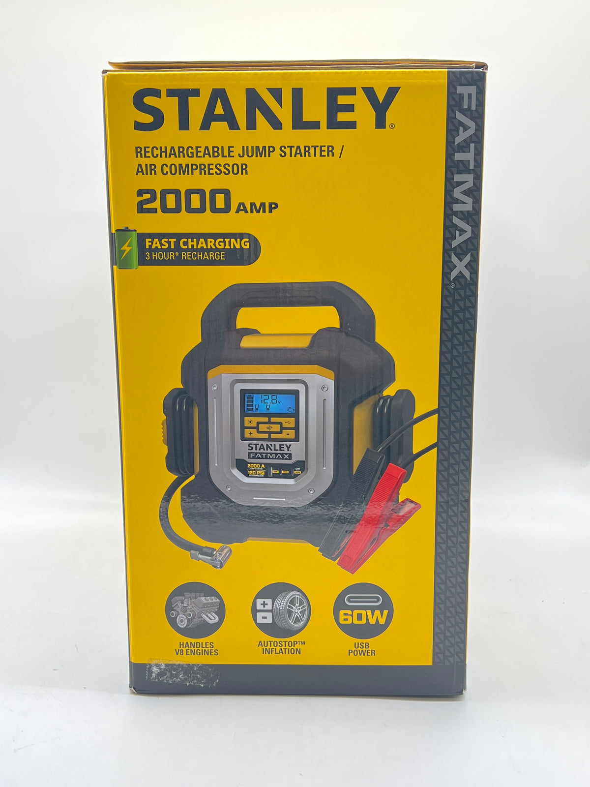 Stanley JC20F 2000 Amp Jump Starter Black - New
