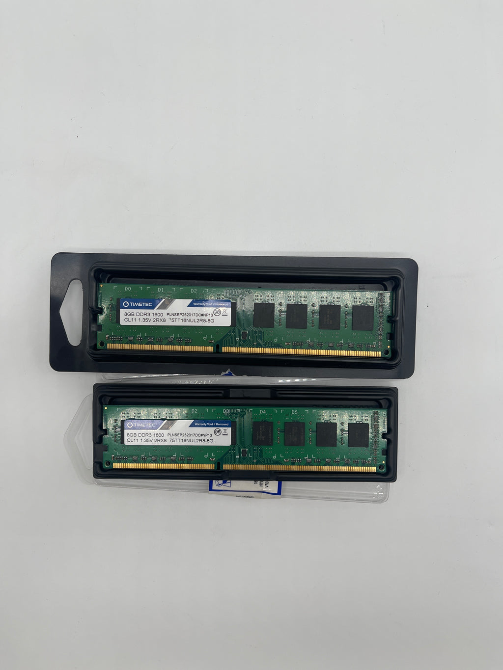 Timetec 8GB DDR3 RAM UDIMM 240-Pin ECC Memory Open Box - Black