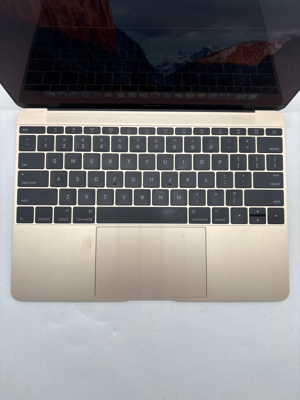 Apple MacBook A1532 12" Core M 8GB RAM 512GB SSD Gold - For Parts