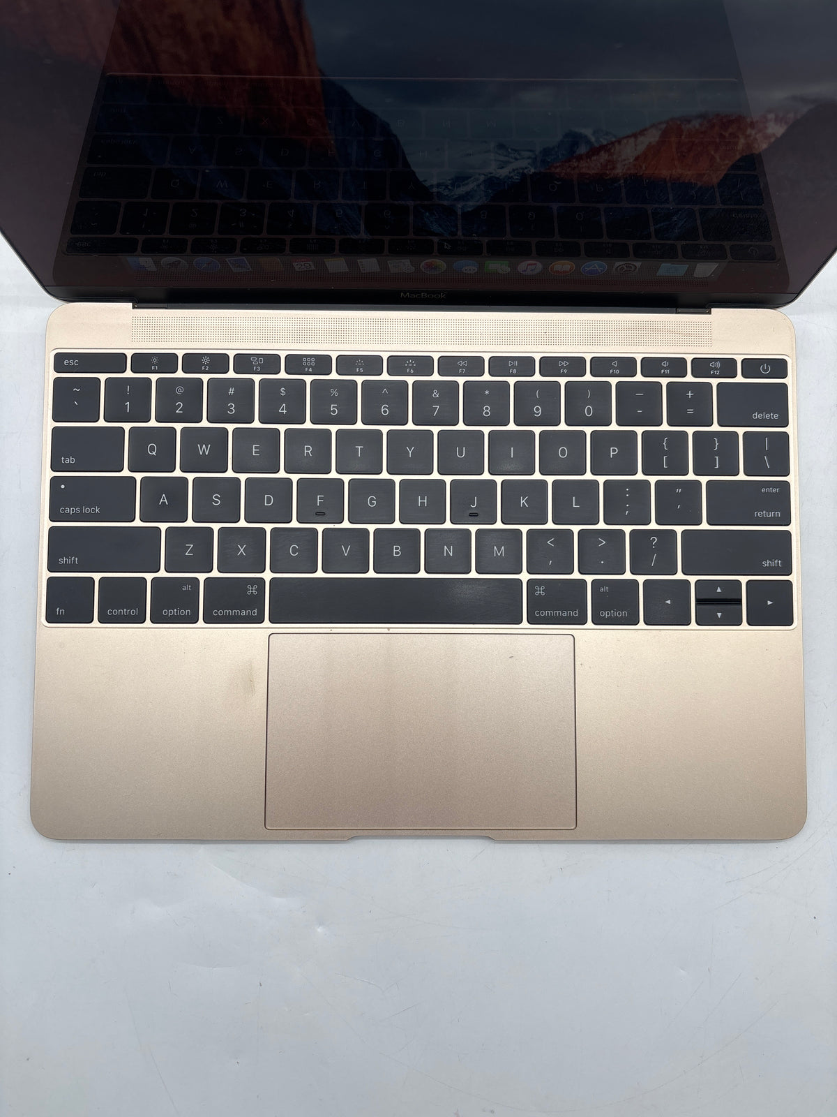 Apple MacBook A1532 12" Core M 8GB RAM 512GB SSD Gold - For Parts