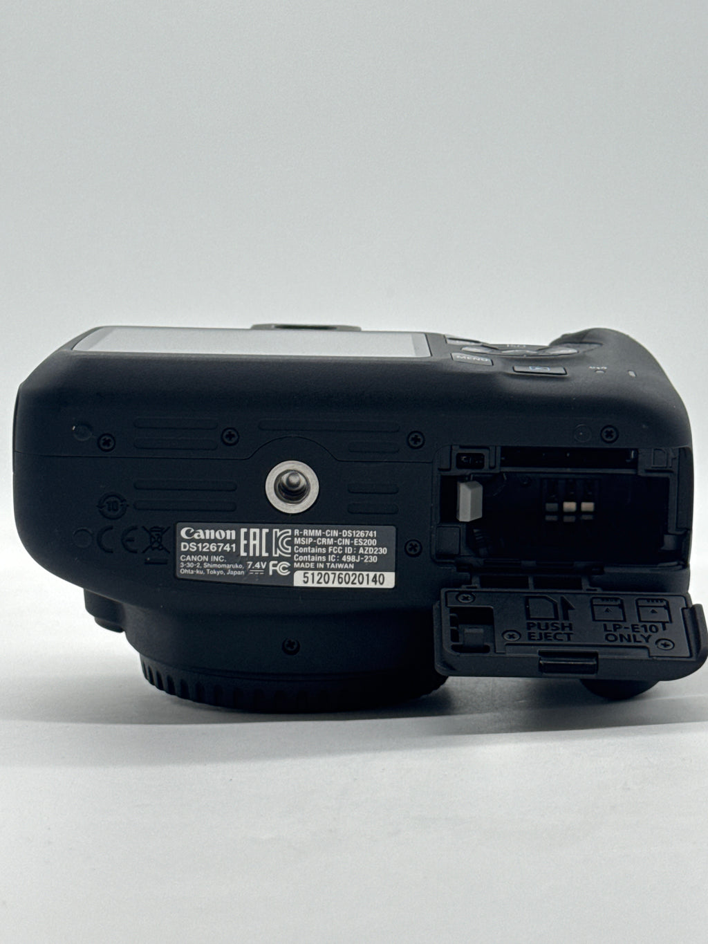 Canon EOS Rebel T7 Digital SLR Camera - Used