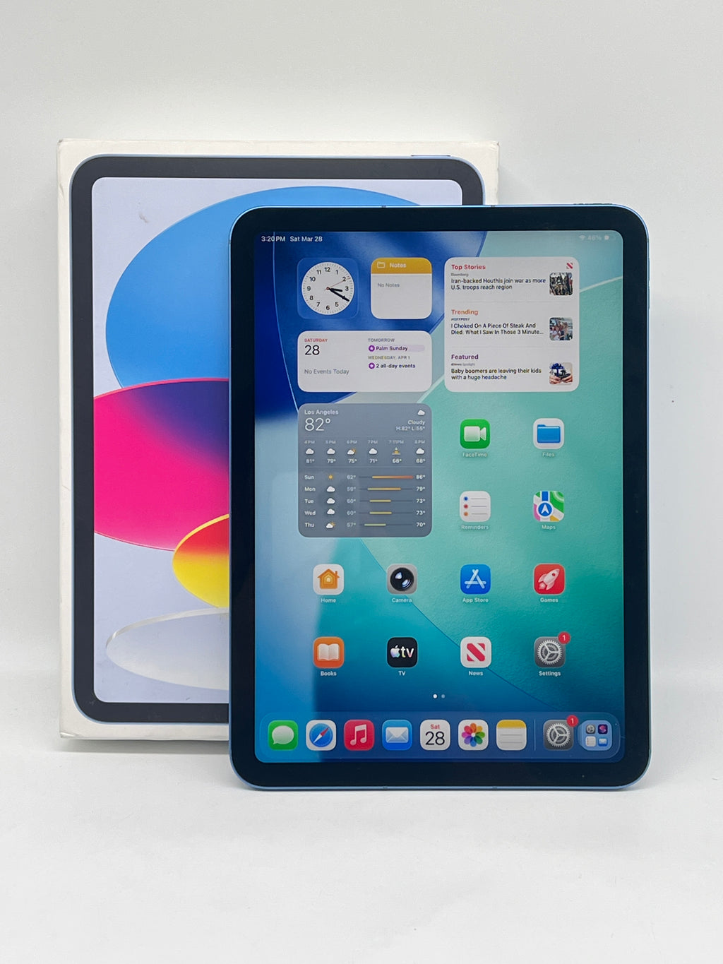 Apple iPad A16 11Gen A3355 128GB Cellular + Wi Fi - Used with Box