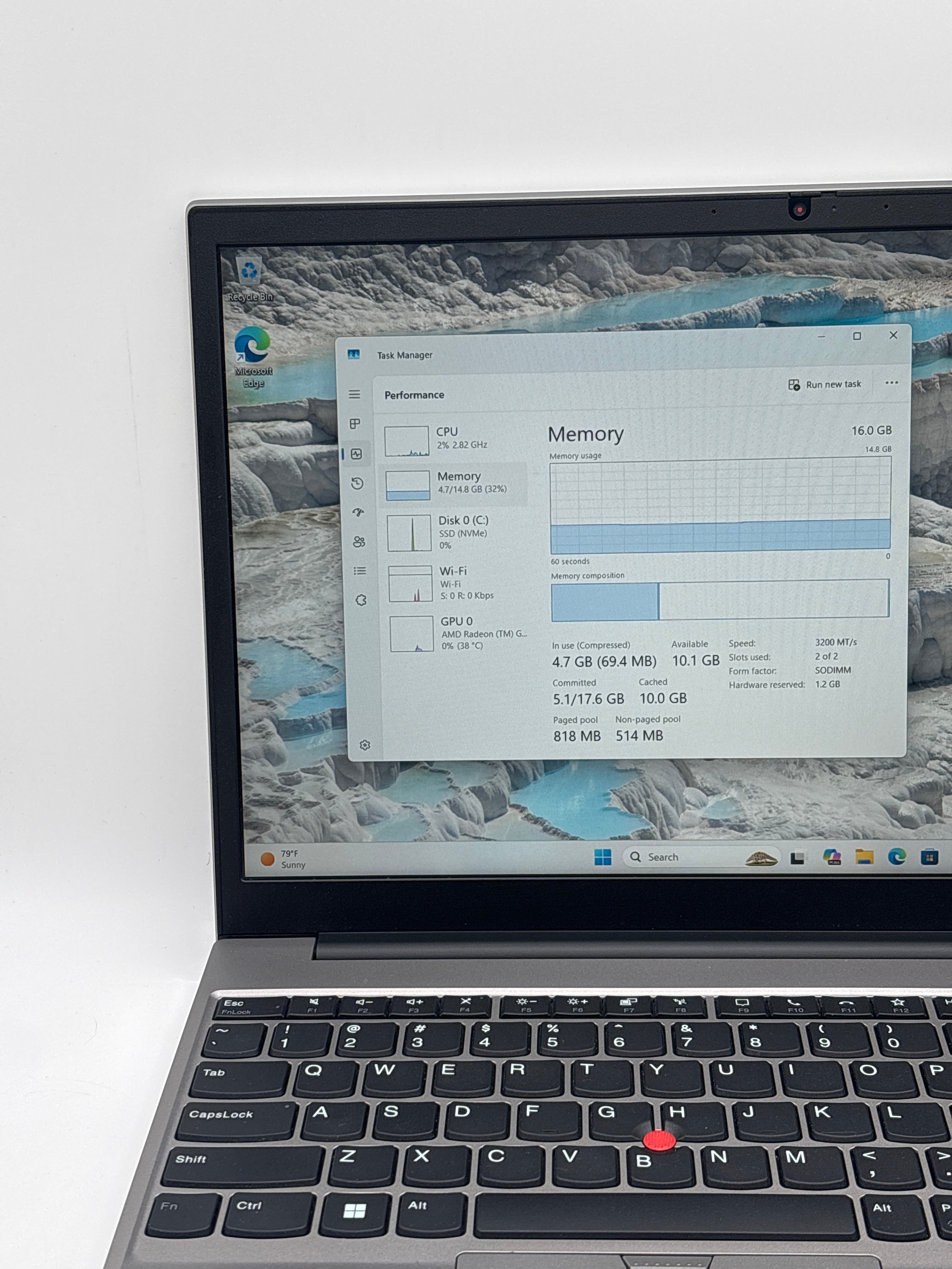 Lenovo ThinkPad E15 Gen 4 Ryzen 7 5825U 16GB RAM 512GB SSD