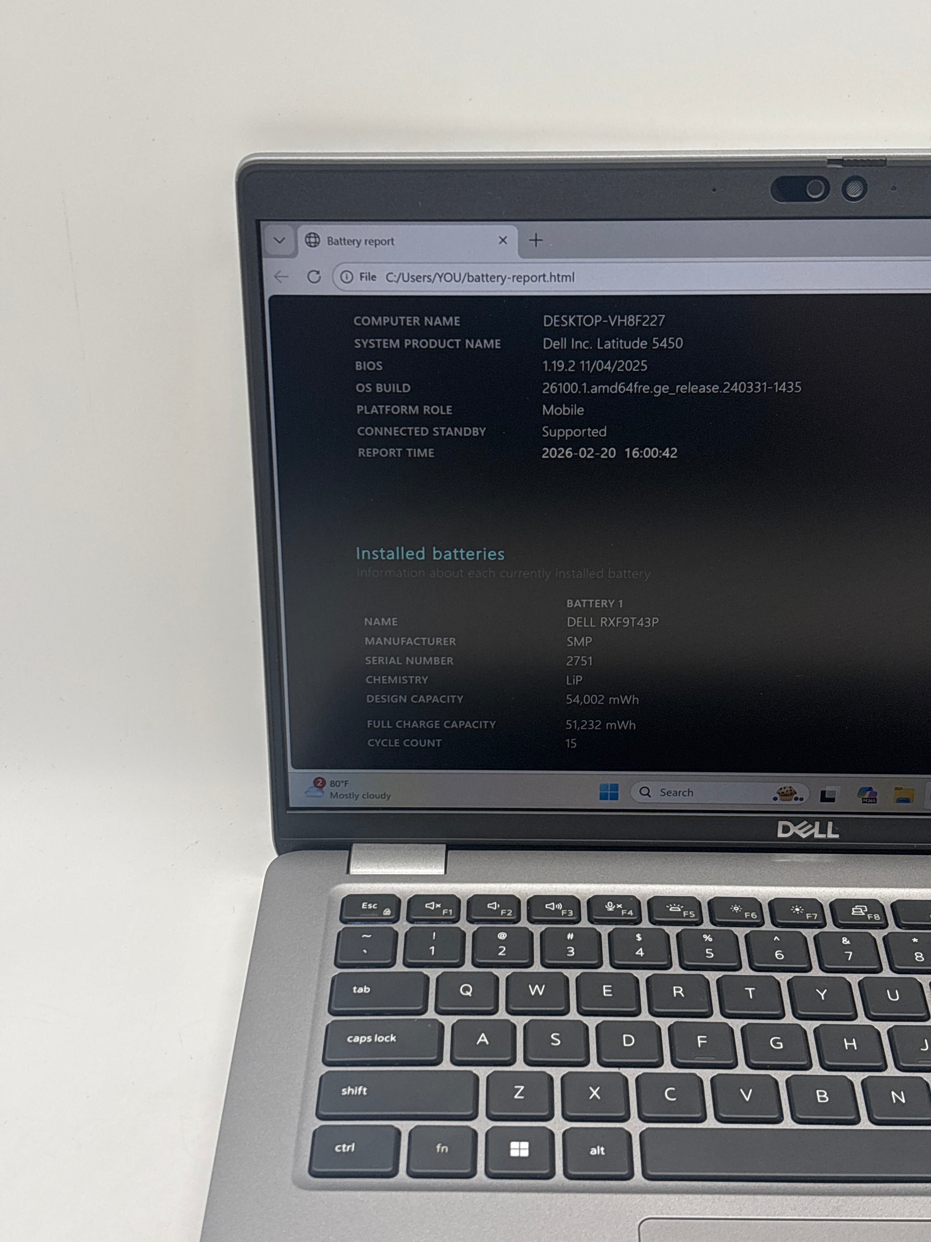 Dell Latitude 5450 Ultra 5 135U 16GB RAM 512GB SSD - Used (Warranty)
