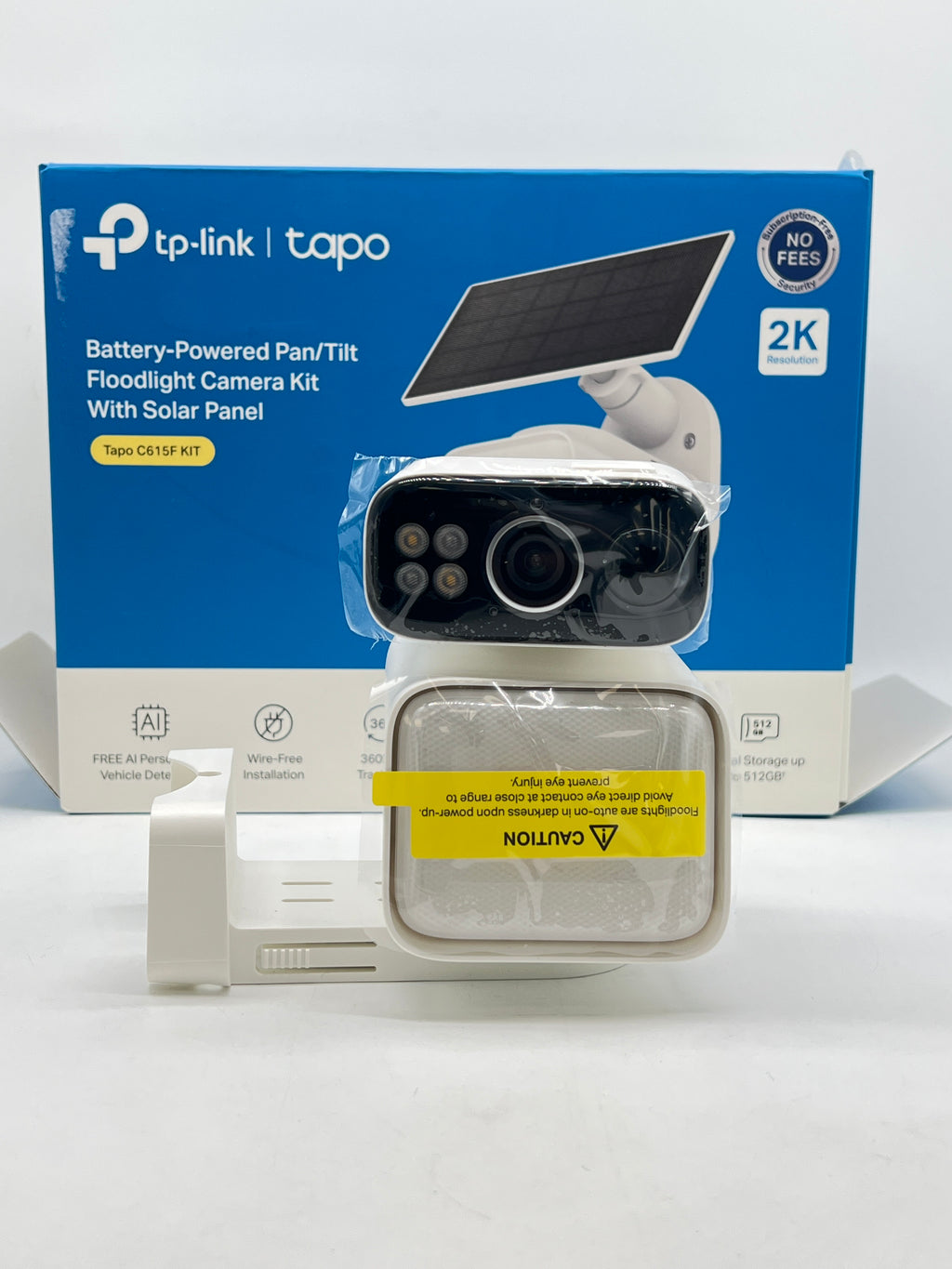 TP-Link Tapo C615F Kit Security Camera Used with Box