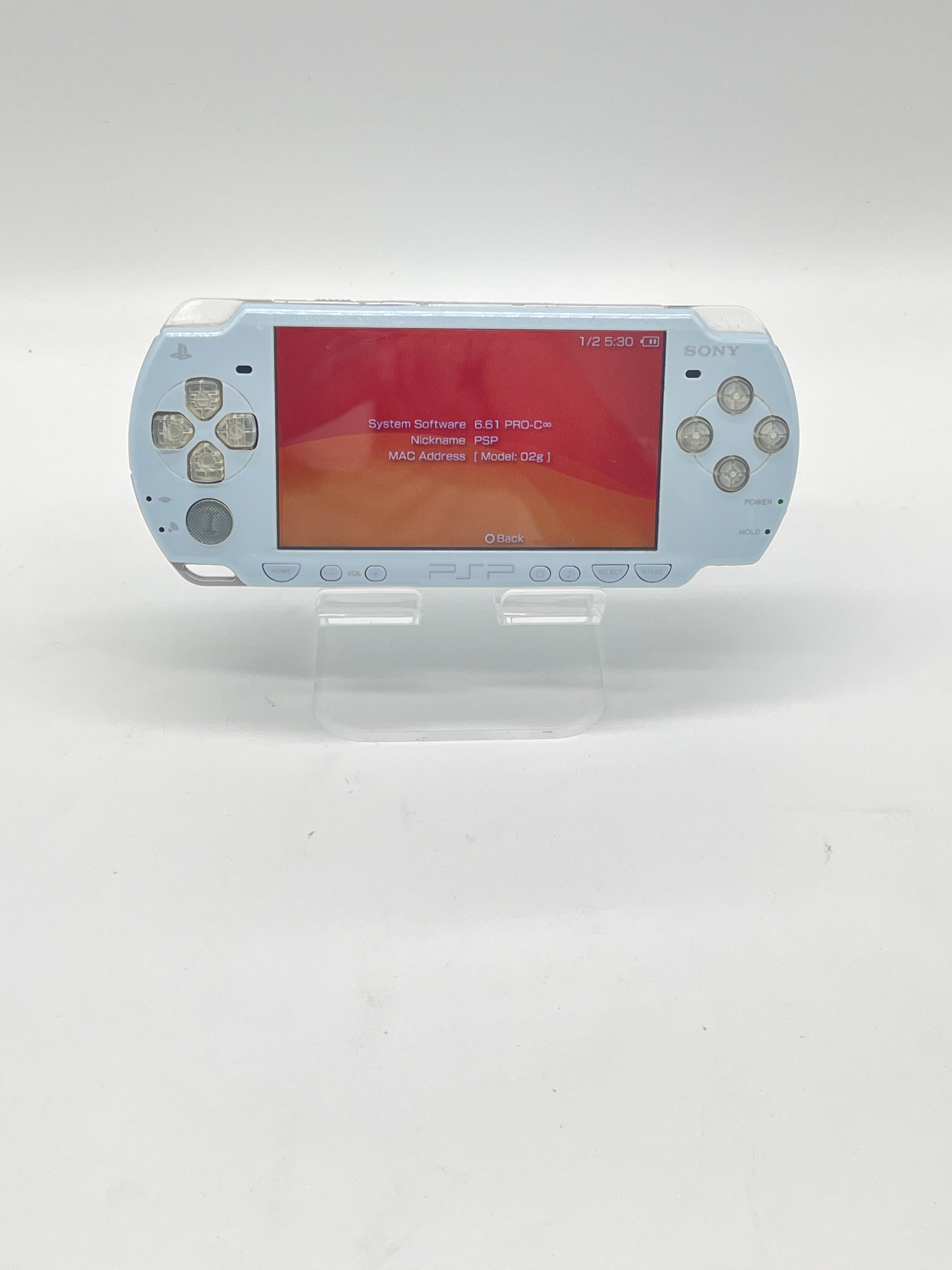 Sony PSP 2000 Blue Handheld Console with Charger - Used