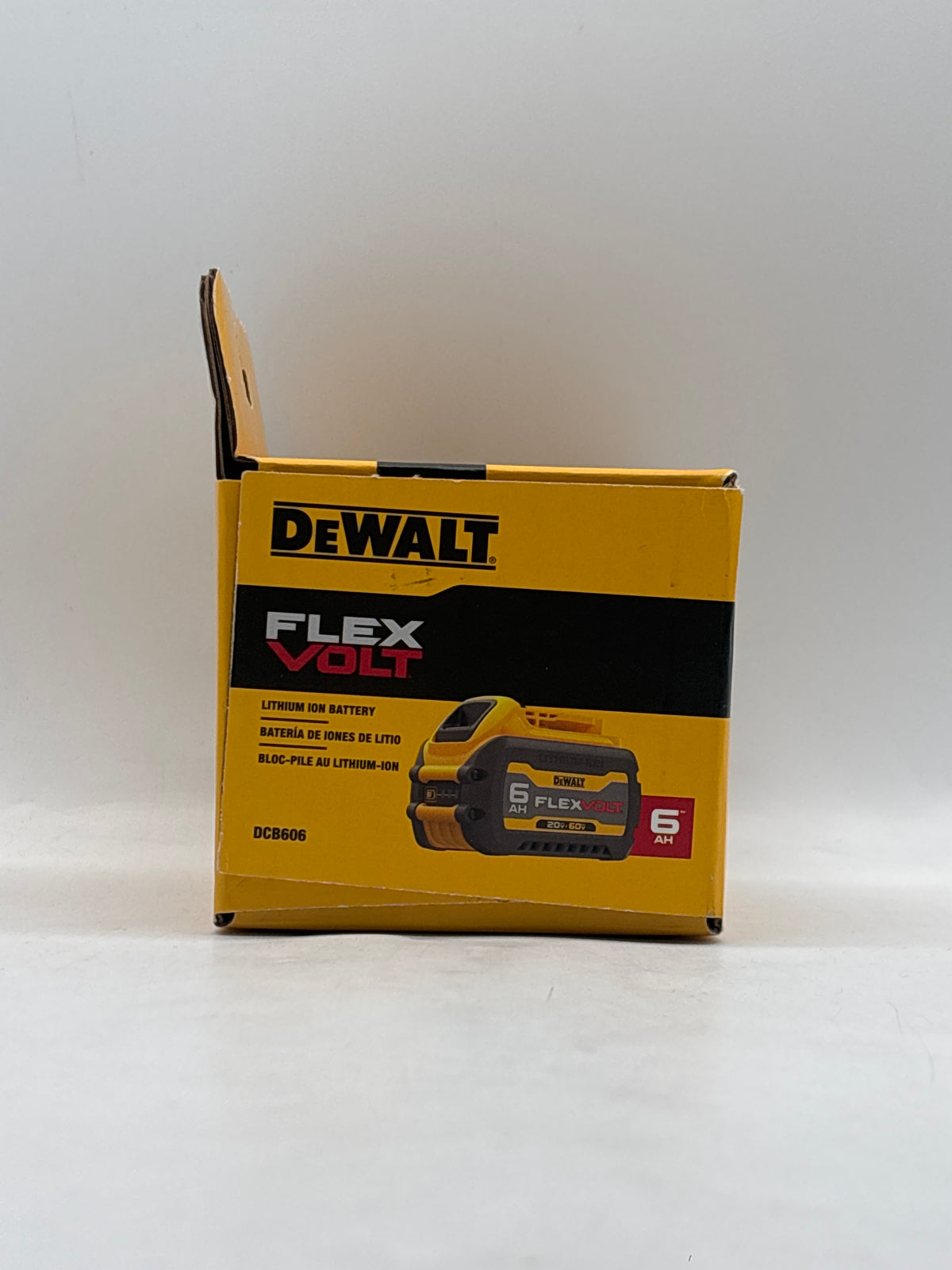 DeWalt DCB606 FlexVolt 20V/60V MAX 6.0Ah Lithium-Ion Battery - New