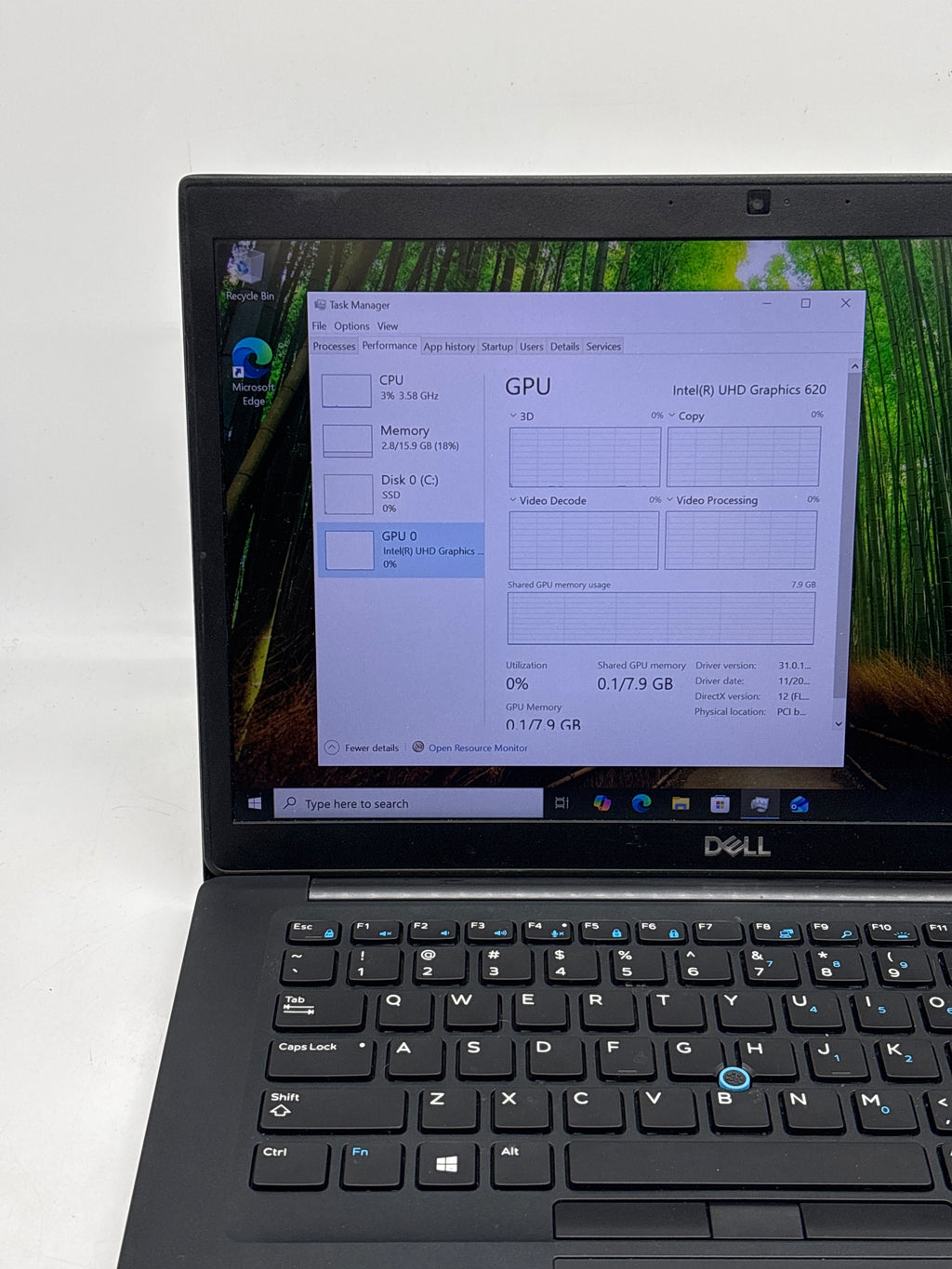 Dell Latitude 7490 i5-8350U 16GB RAM 256GB SSD - Left Click Issue