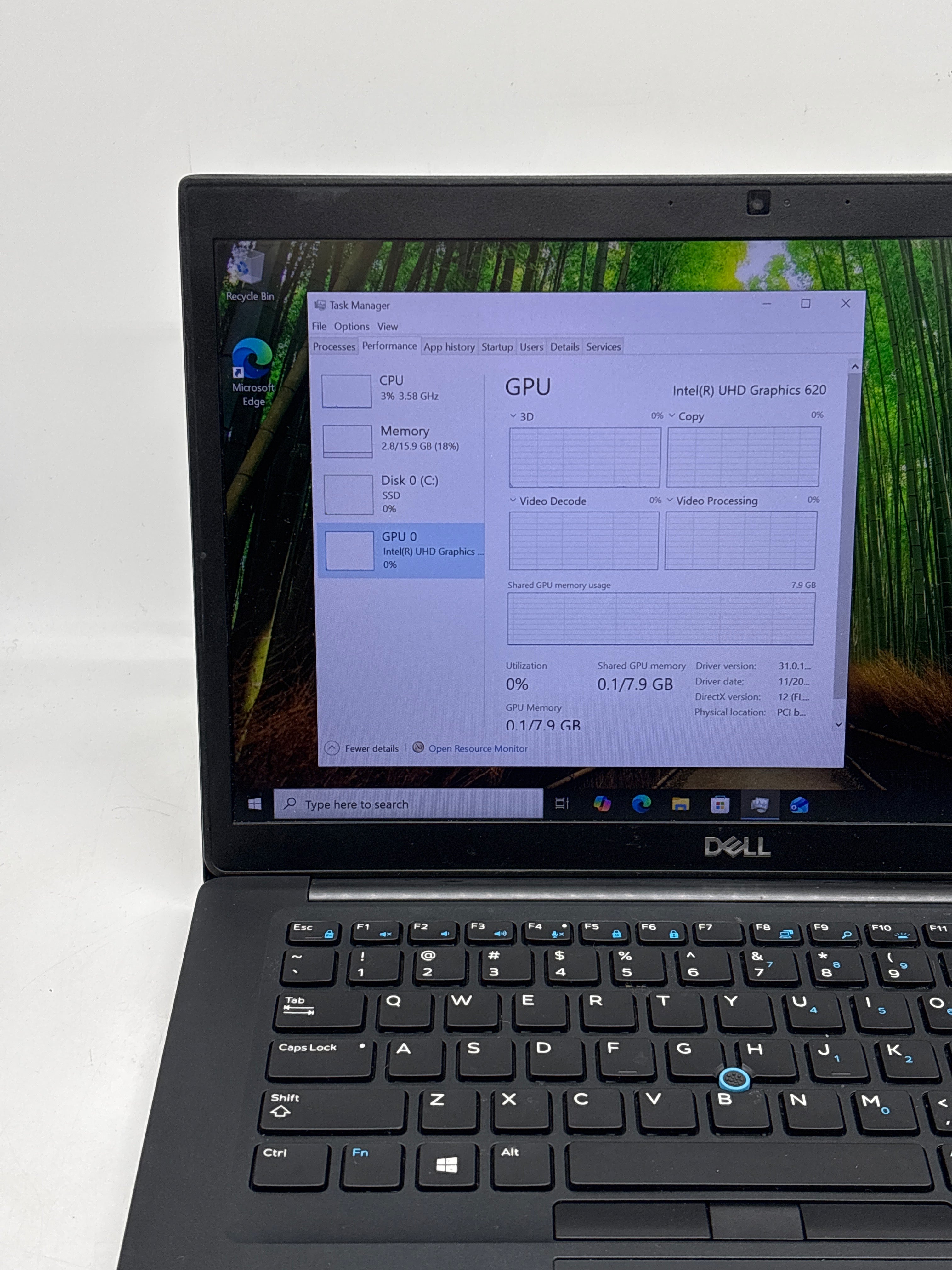 Dell Latitude 7490 i5-8350U 16GB RAM 256GB SSD - Left Click Issue