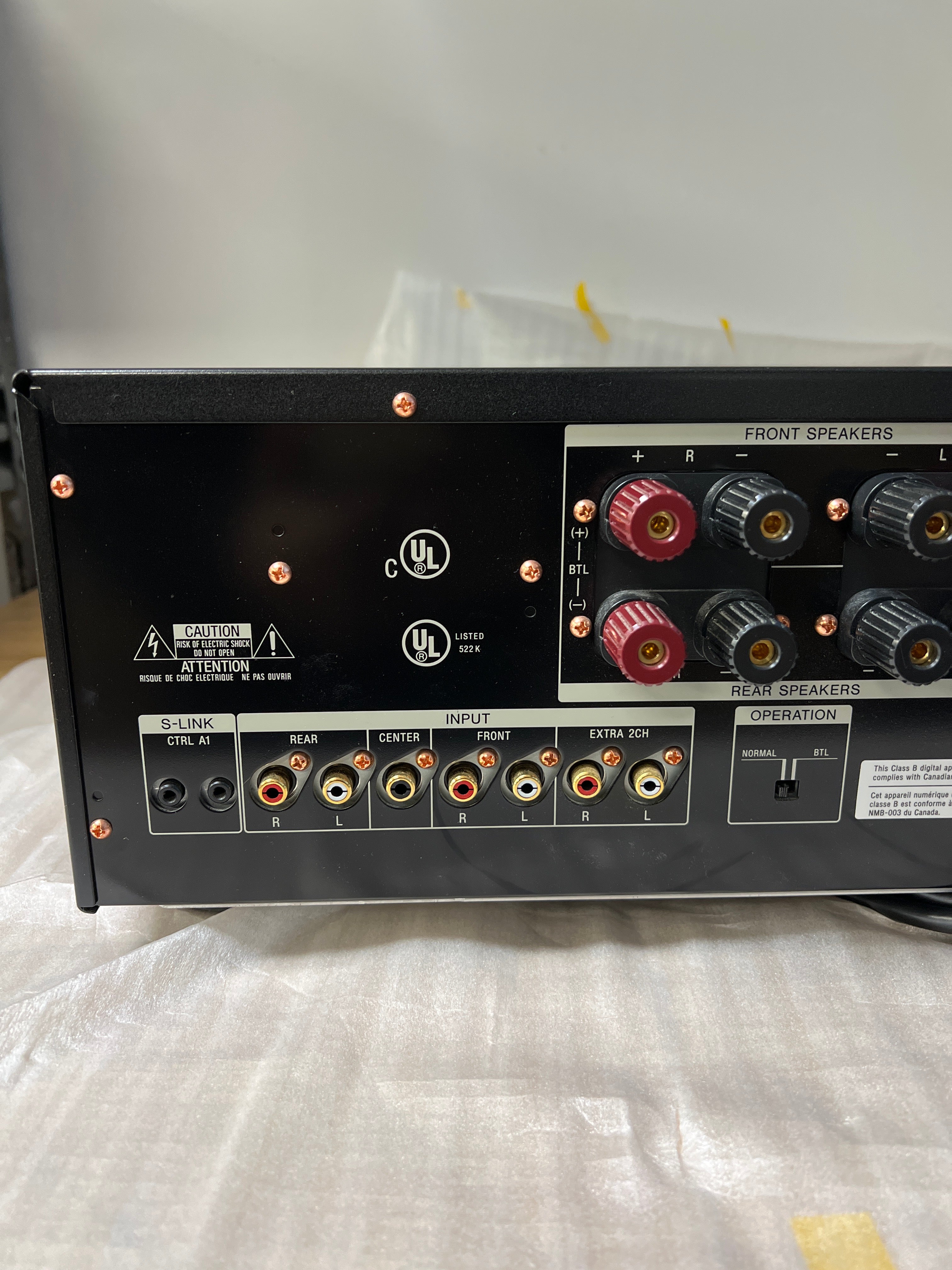 Sony TA-N9000ES 5 Channel Power Amplifier - New Open Box
