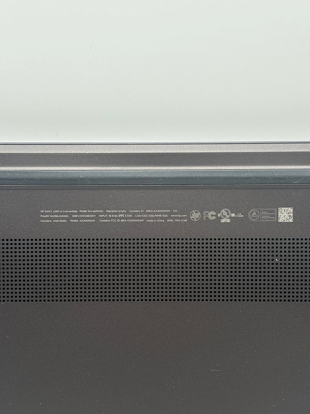HP ENVY x360 AMD Ryzen 5 4500U 8GB RAM 256GB SSD