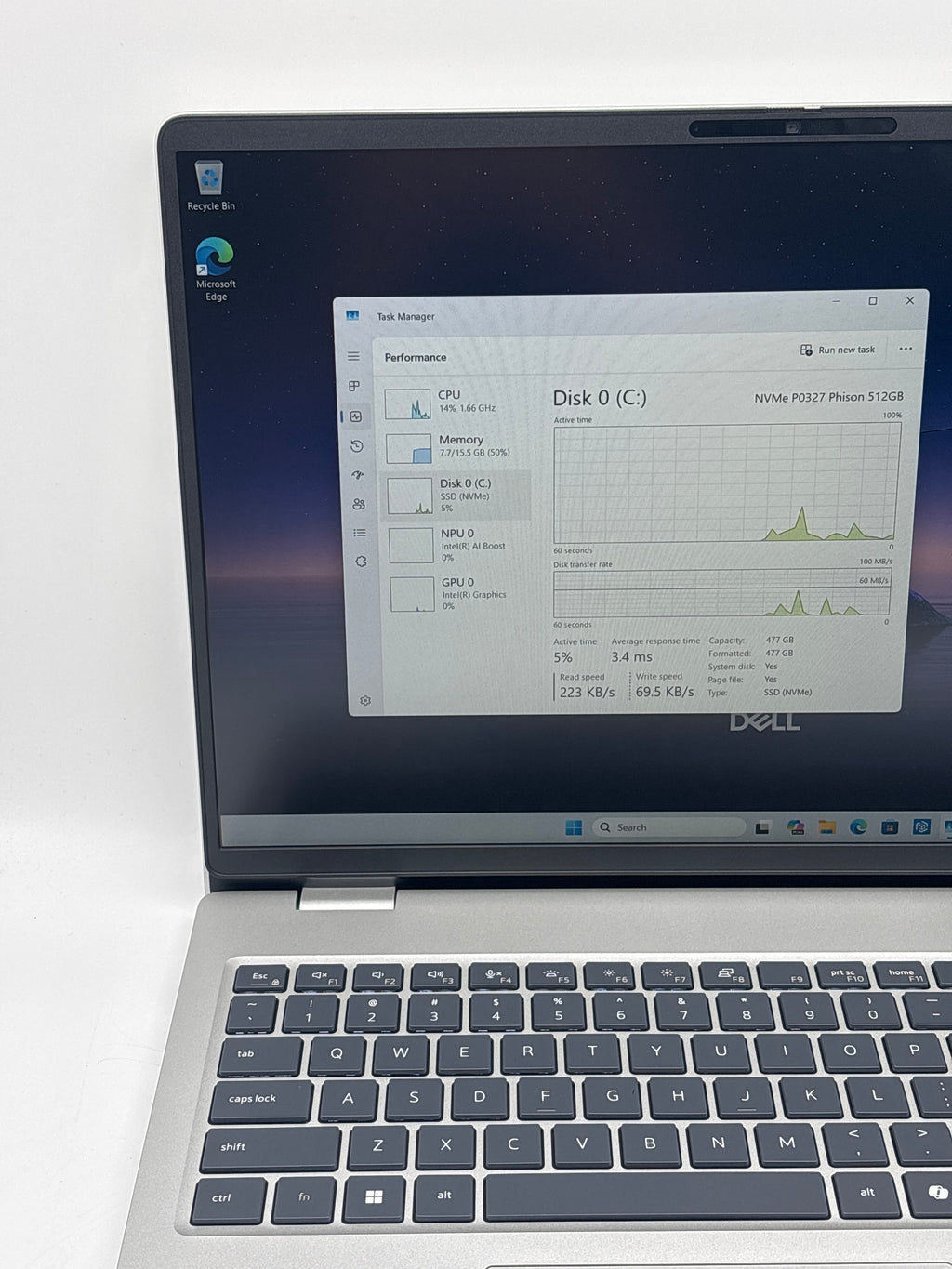 Dell Pro 16 Ultra 5 235U 16GB RAM 512GB SSD Used