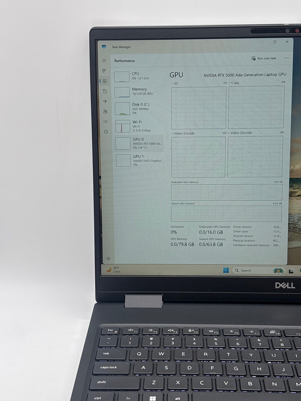 Dell Precision 7680 i9 13950HX 128GB RAM 1TB SSD - Warranty (Jan 2028)