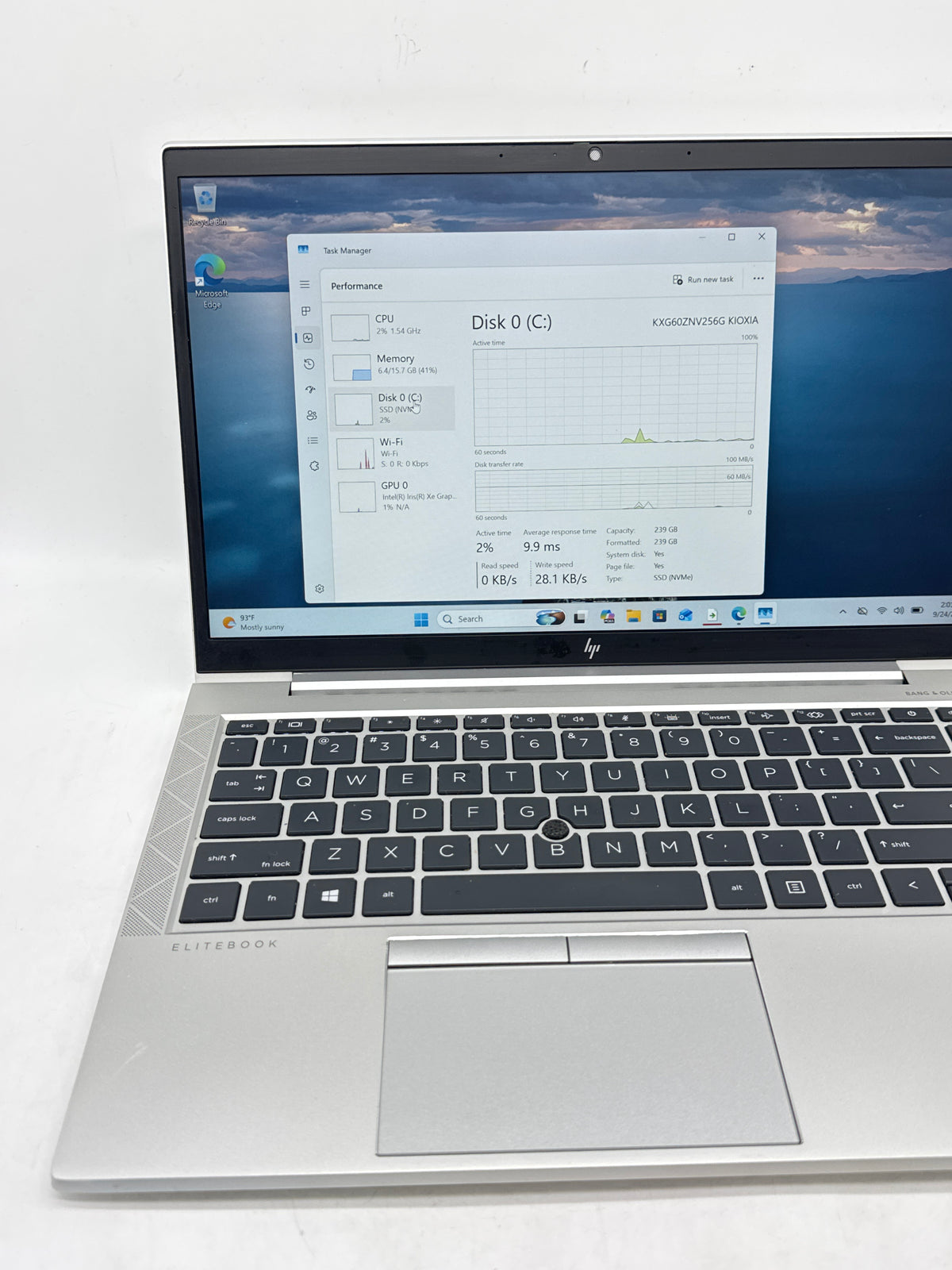 HP EliteBook 840 G8 14" Core i5-1145G7 16GB RAM 256GB SSD - Used