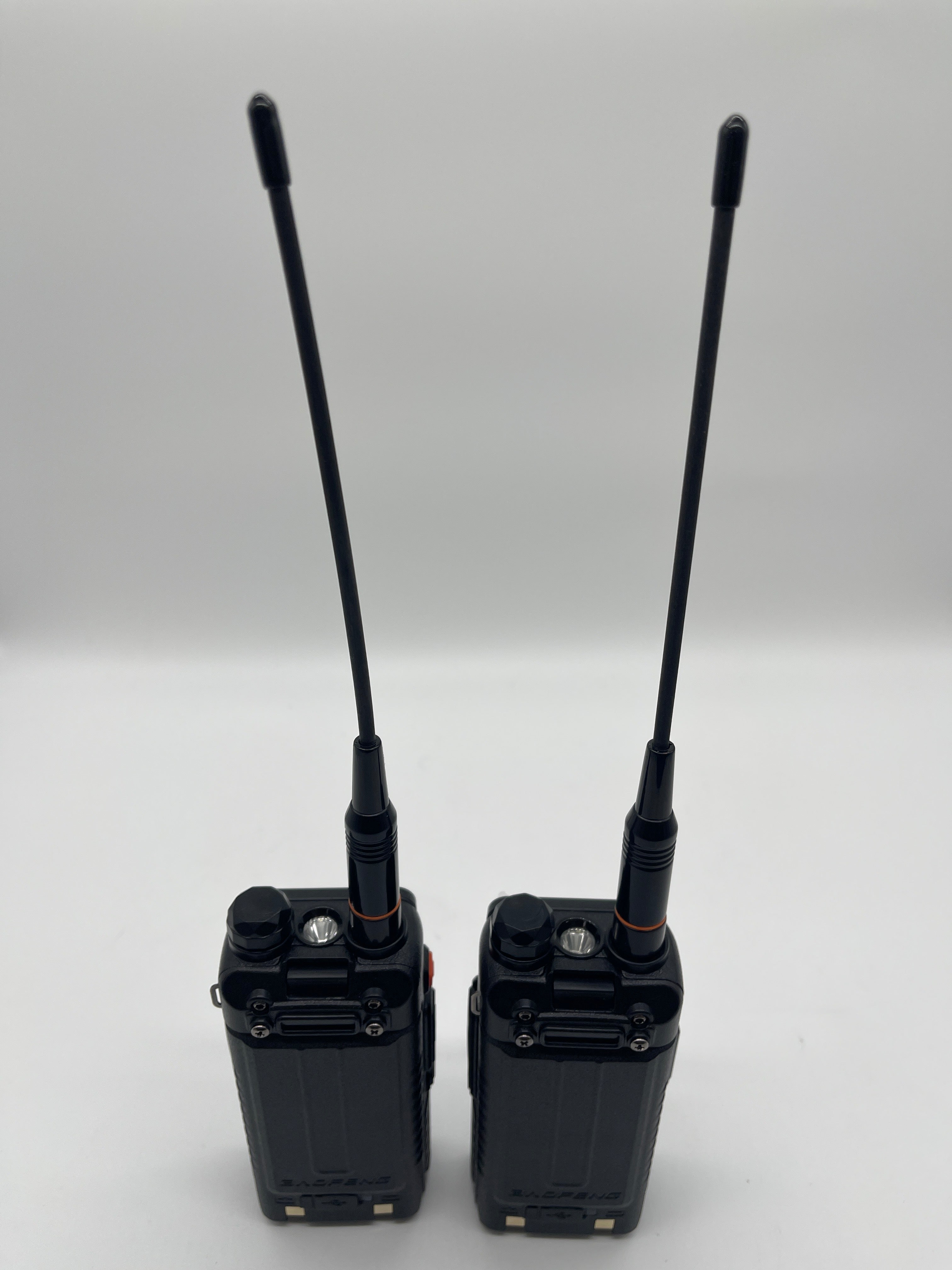 Lot of 2 BaoFeng UV-5G 2x 5W GMRS Radio 2500mAh USB-C Batteries 999 Channels