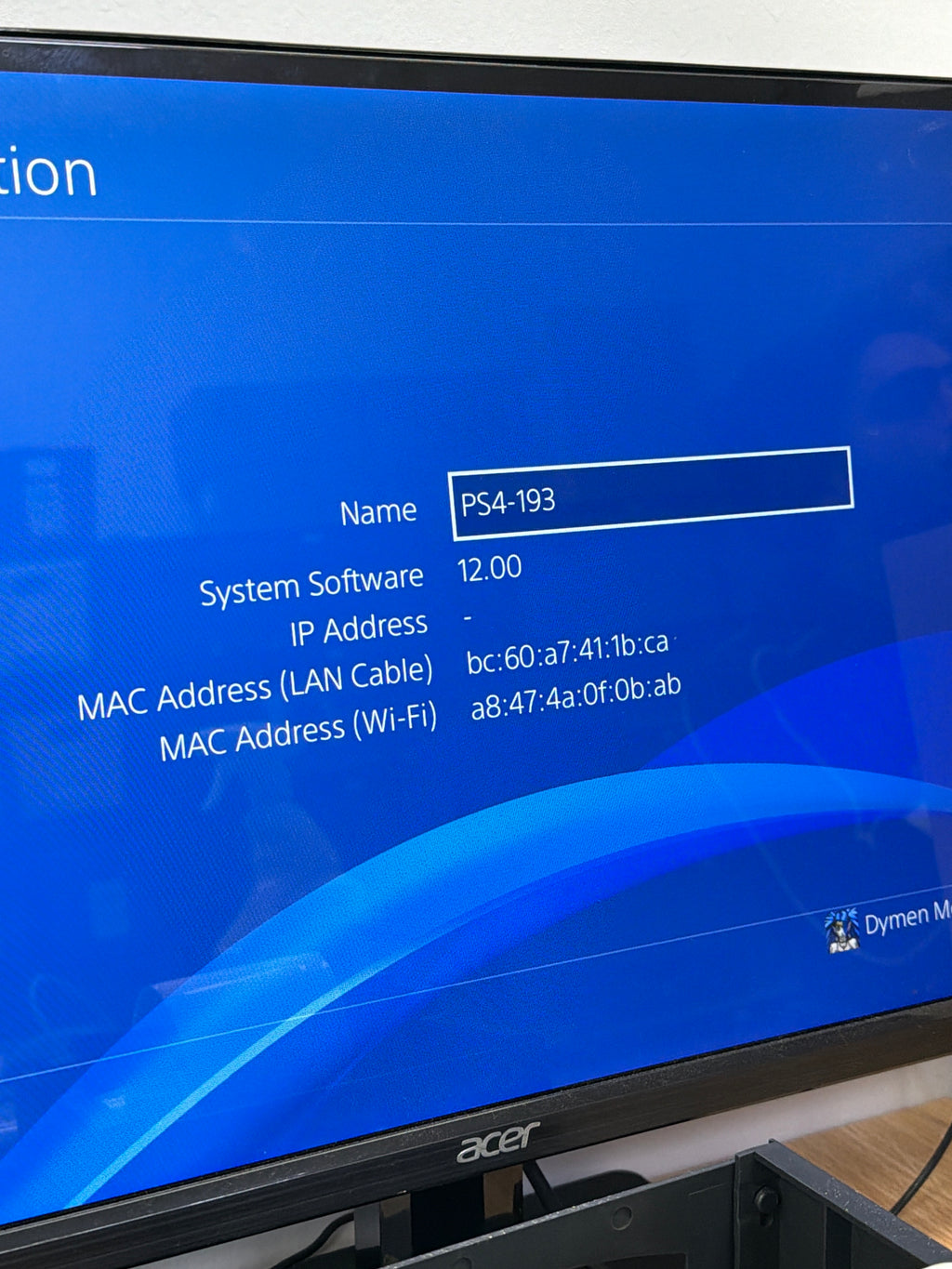 Sony PlayStation 4 Slim CUH-2015B 500GB Console Black - Hard drive Case Missing