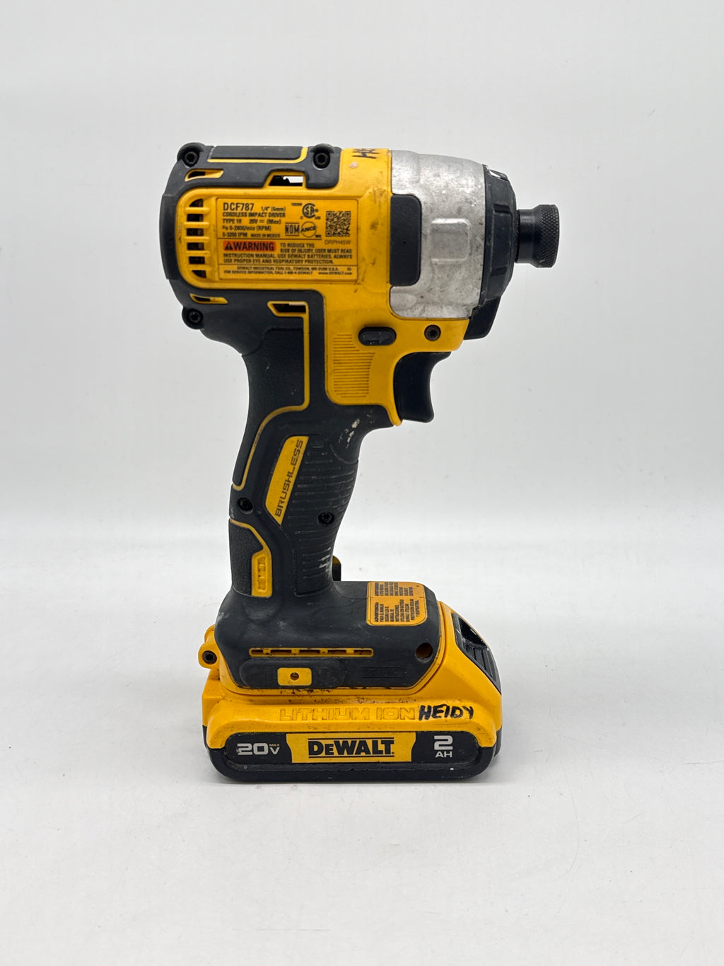 DeWalt DCF787 20V Brushless 1/4 in Impact Driver Kit w/Charger