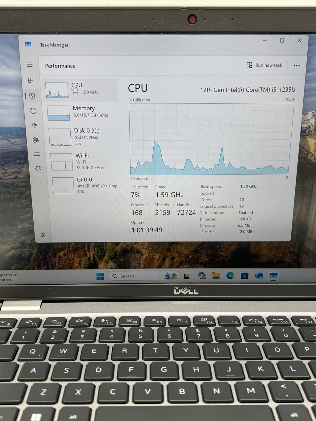 Dell Latitude 5430 i5-1235U 16GB 256GB SSD Silver Used