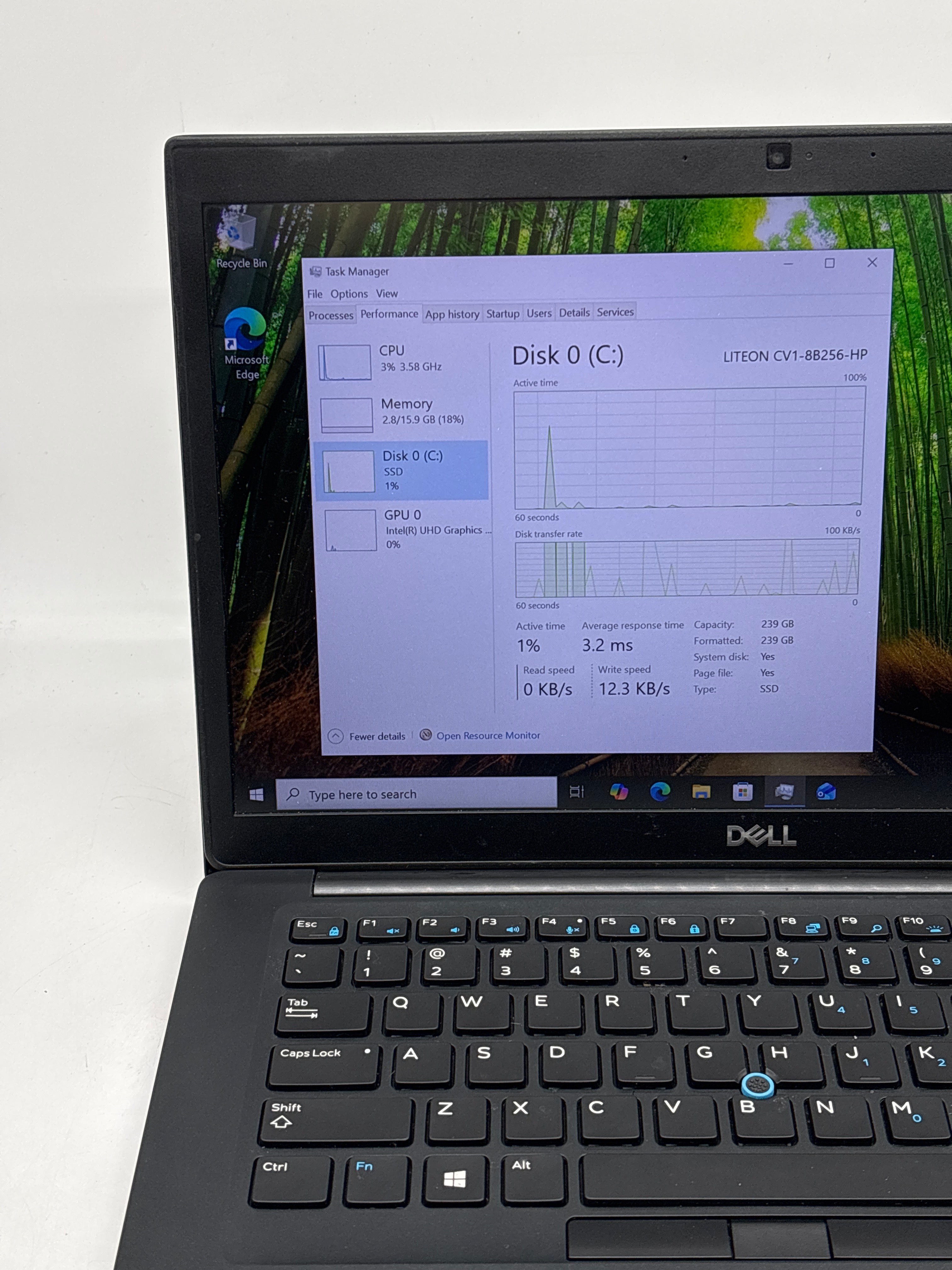 Dell Latitude 7490 i5-8350U 16GB RAM 256GB SSD - Left Click Issue