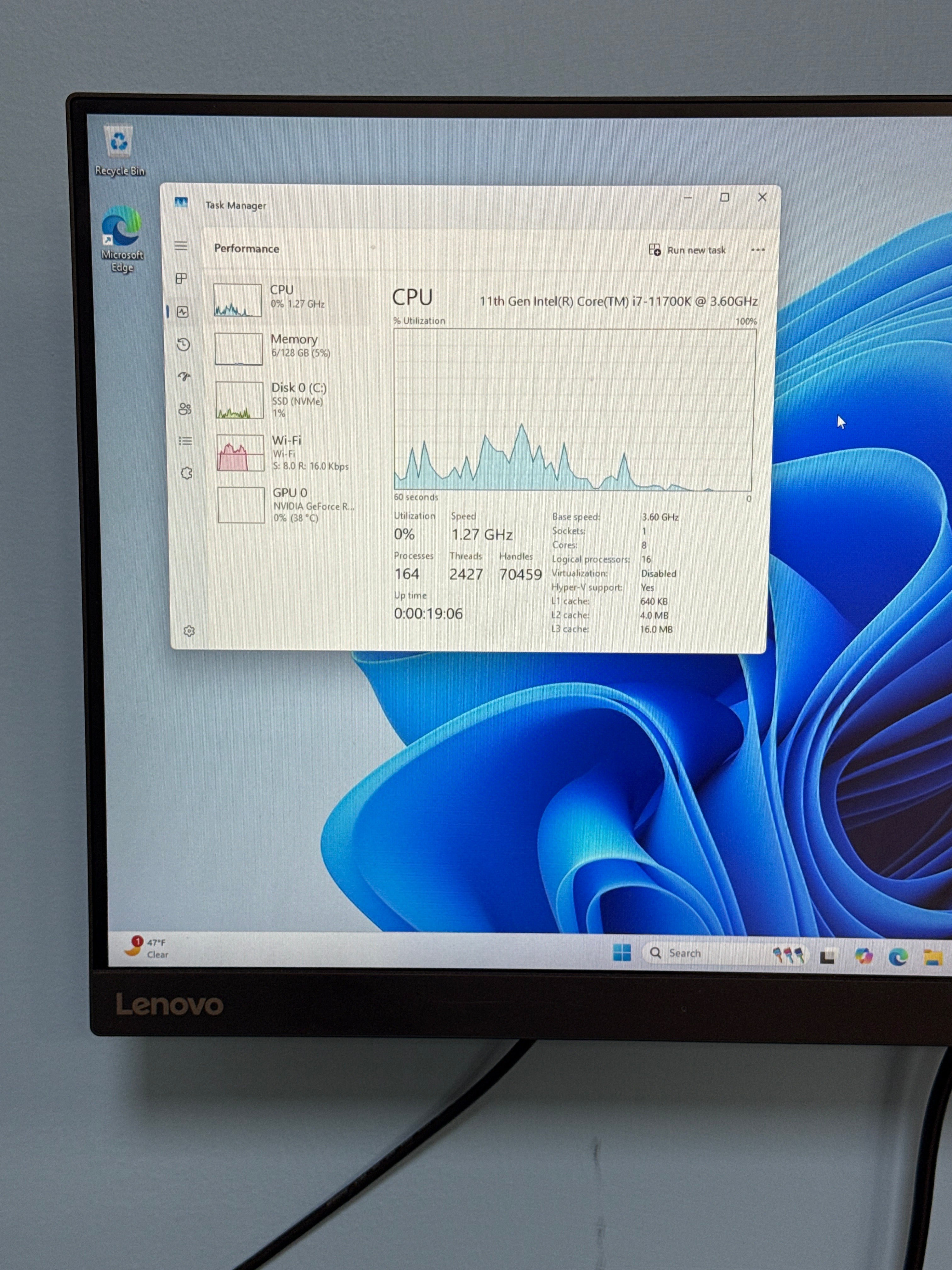 Custom Desktop Computer i7-1100K 128GB RAM RTX 3080 10GB