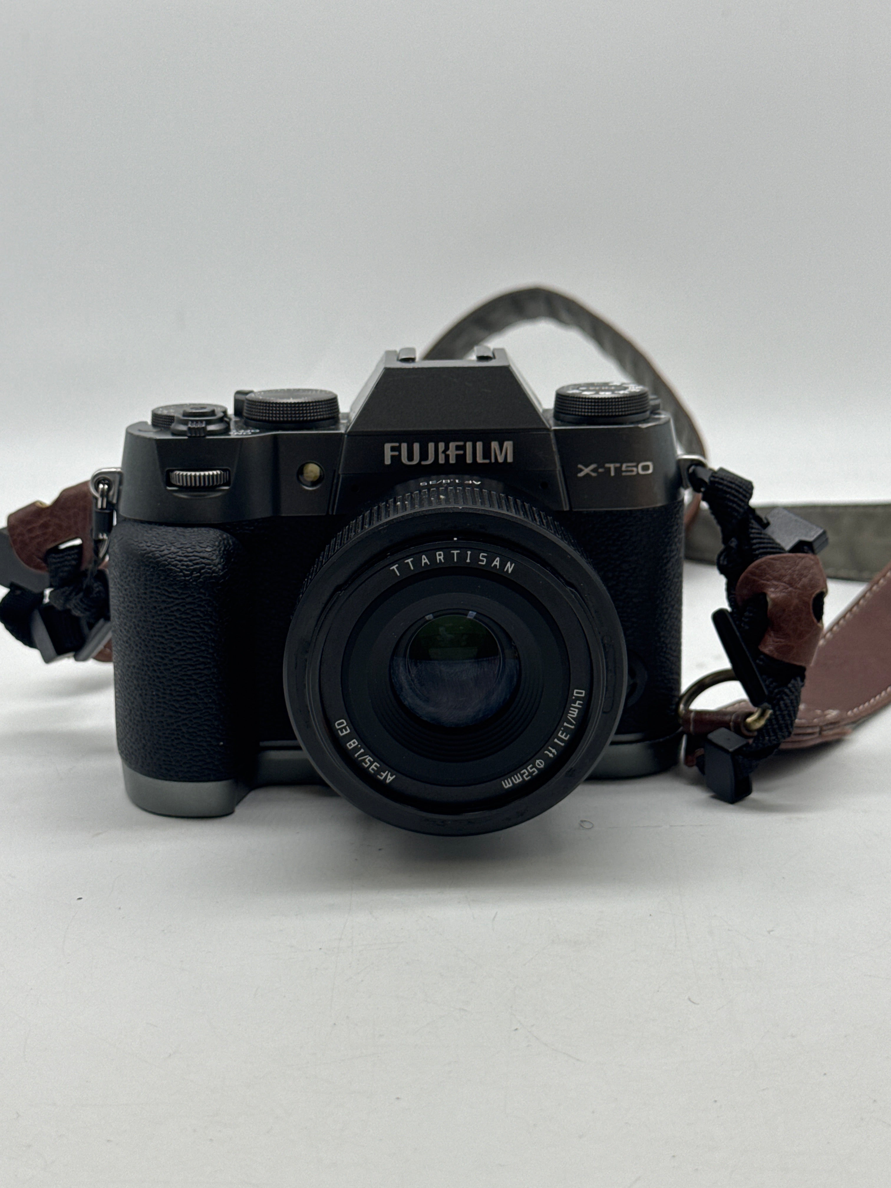 Fujifilm X-T50 Black 40.2 MP Camera W/ TTARTISAN AF 35/1.8 ED 52mm (ShutterCount 12439)