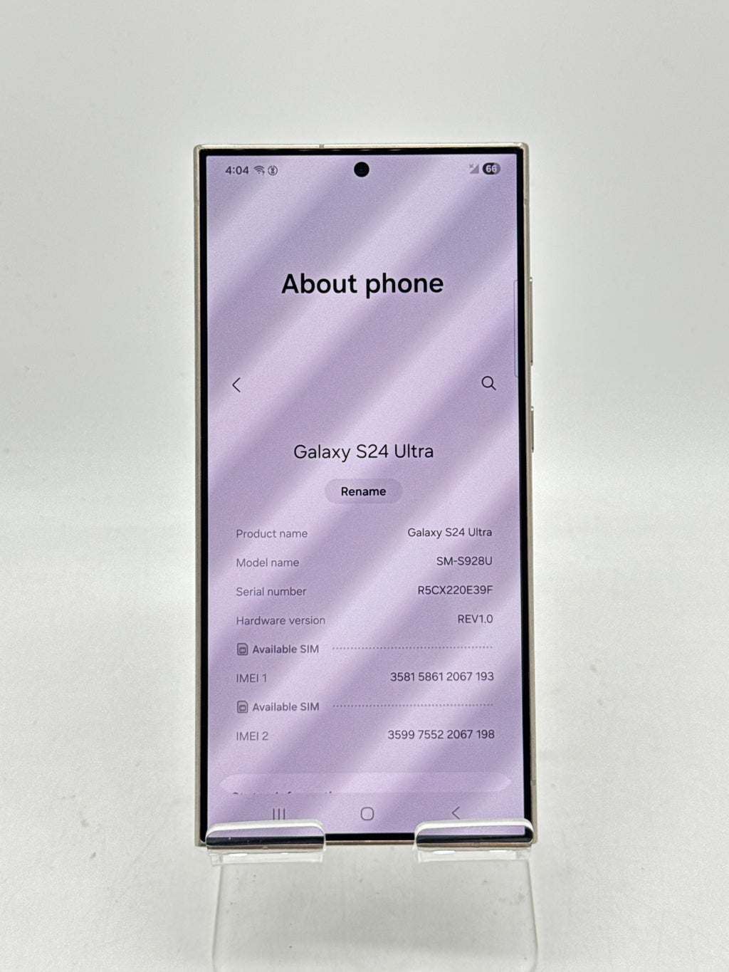 Samsung Galaxy S24 Ultra SM-S928U 6.8" 512GB Verizon Locked