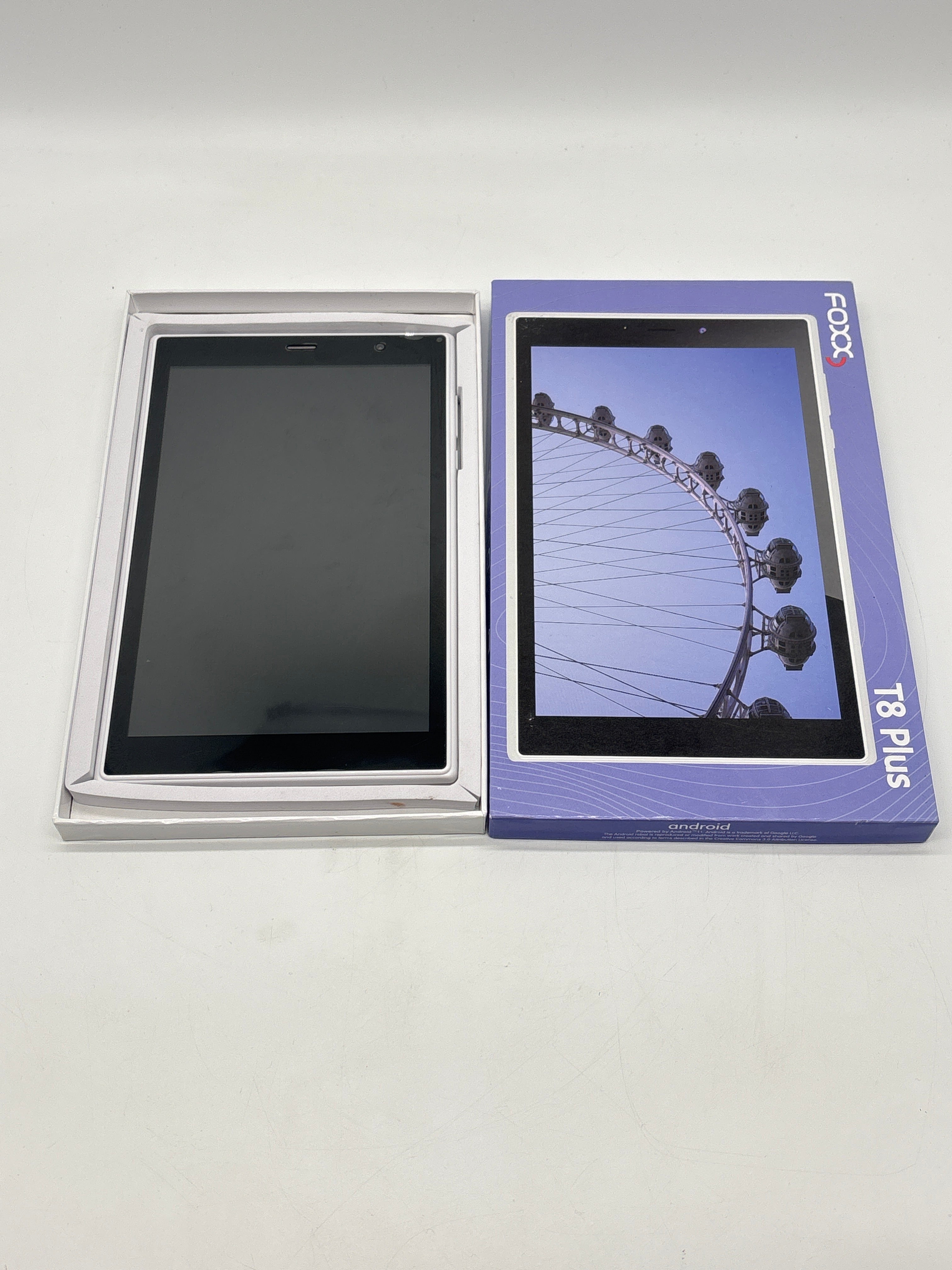 Foxx T8 Plus Tablet 3GB RAM 32GB SSD White Wi-Fi and 4G With Box
