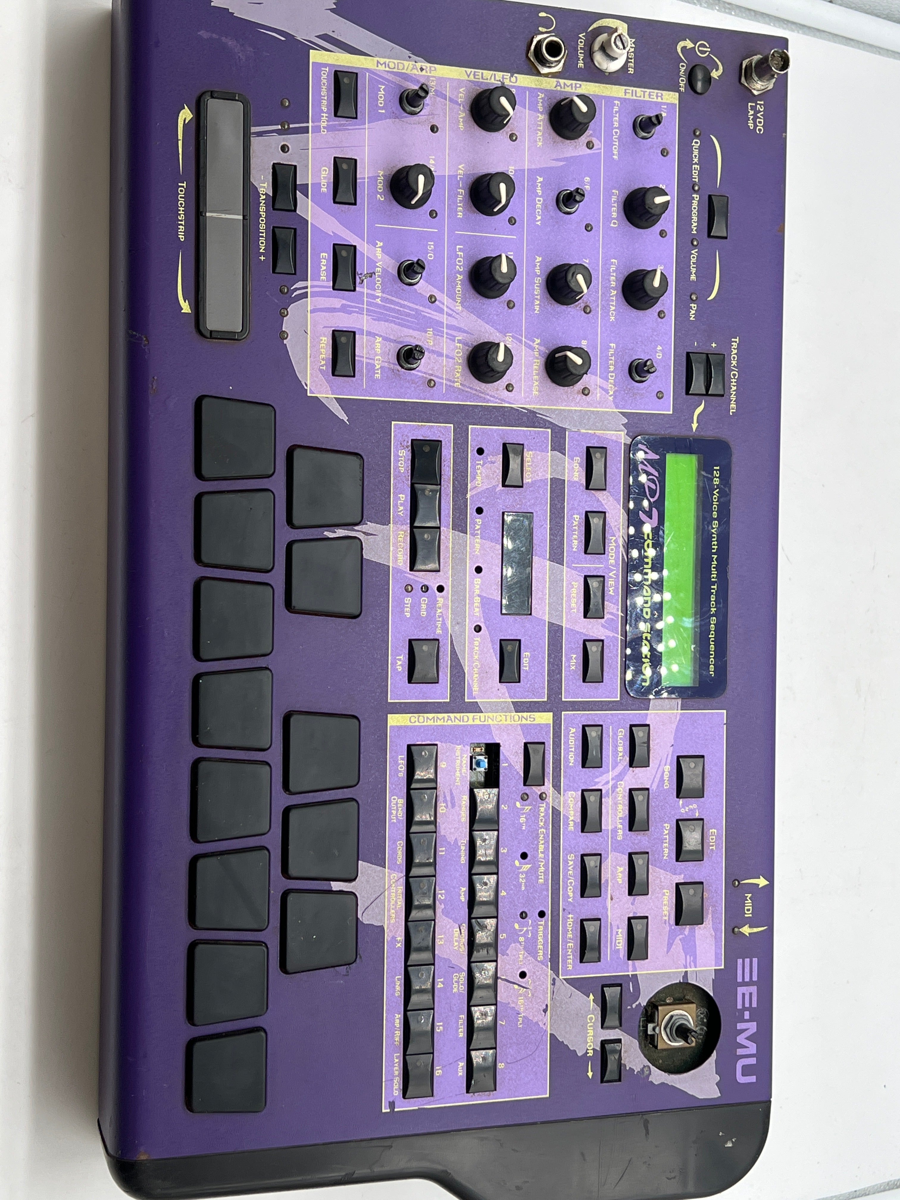 eemu MP7 Purple Musical Instrument - For Parts