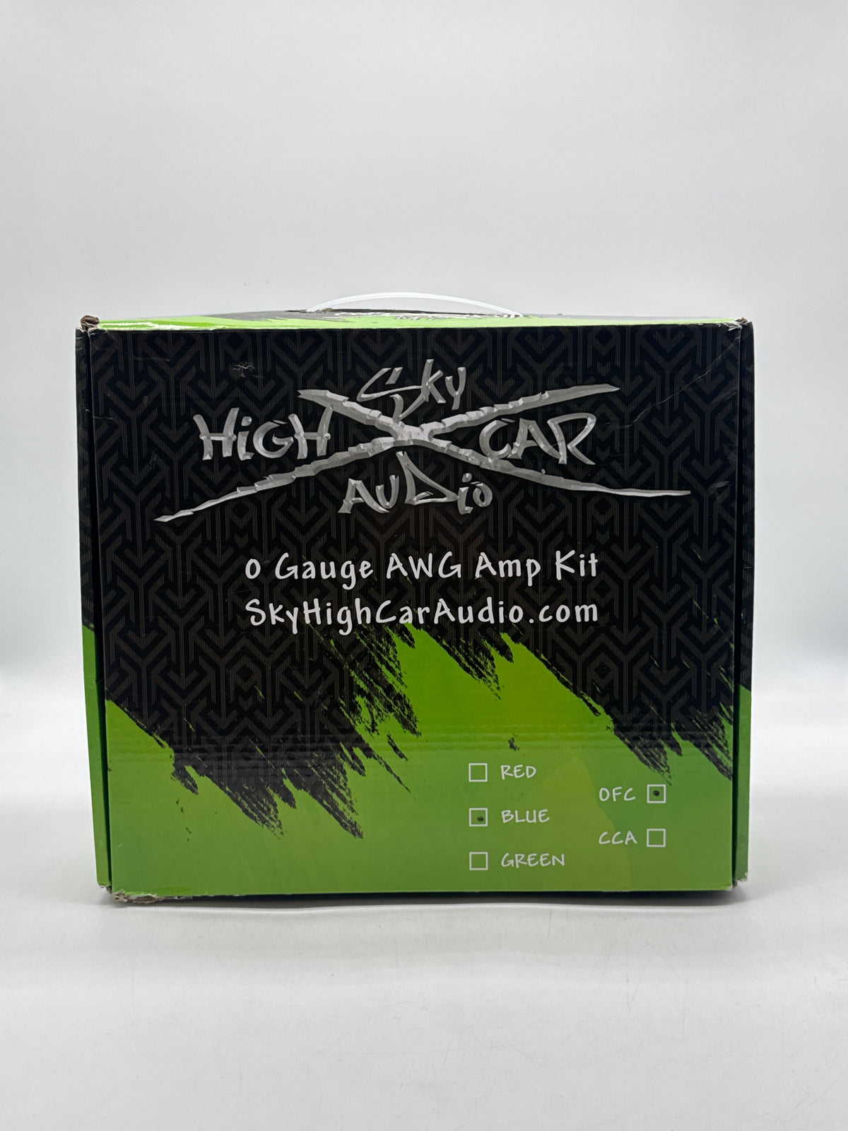 High Sky 0 Gauge AWG Car Amplifier Wiring Kit Blue - Open Box