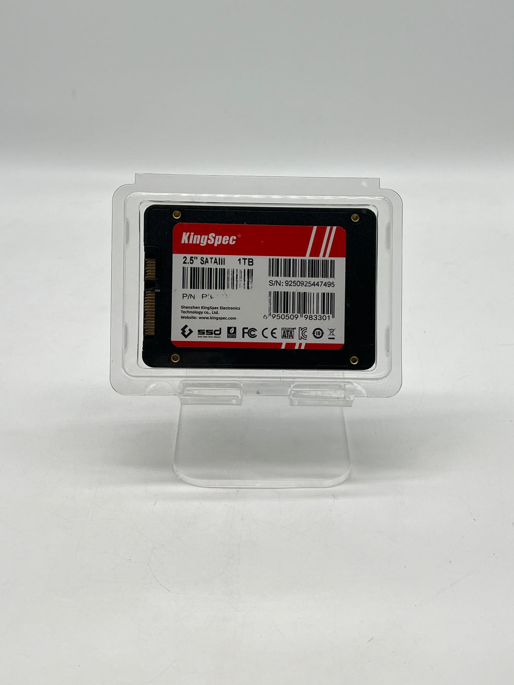 KingSpec 1TB 2.5" SATA III Internal SSD 6Gbps - Used