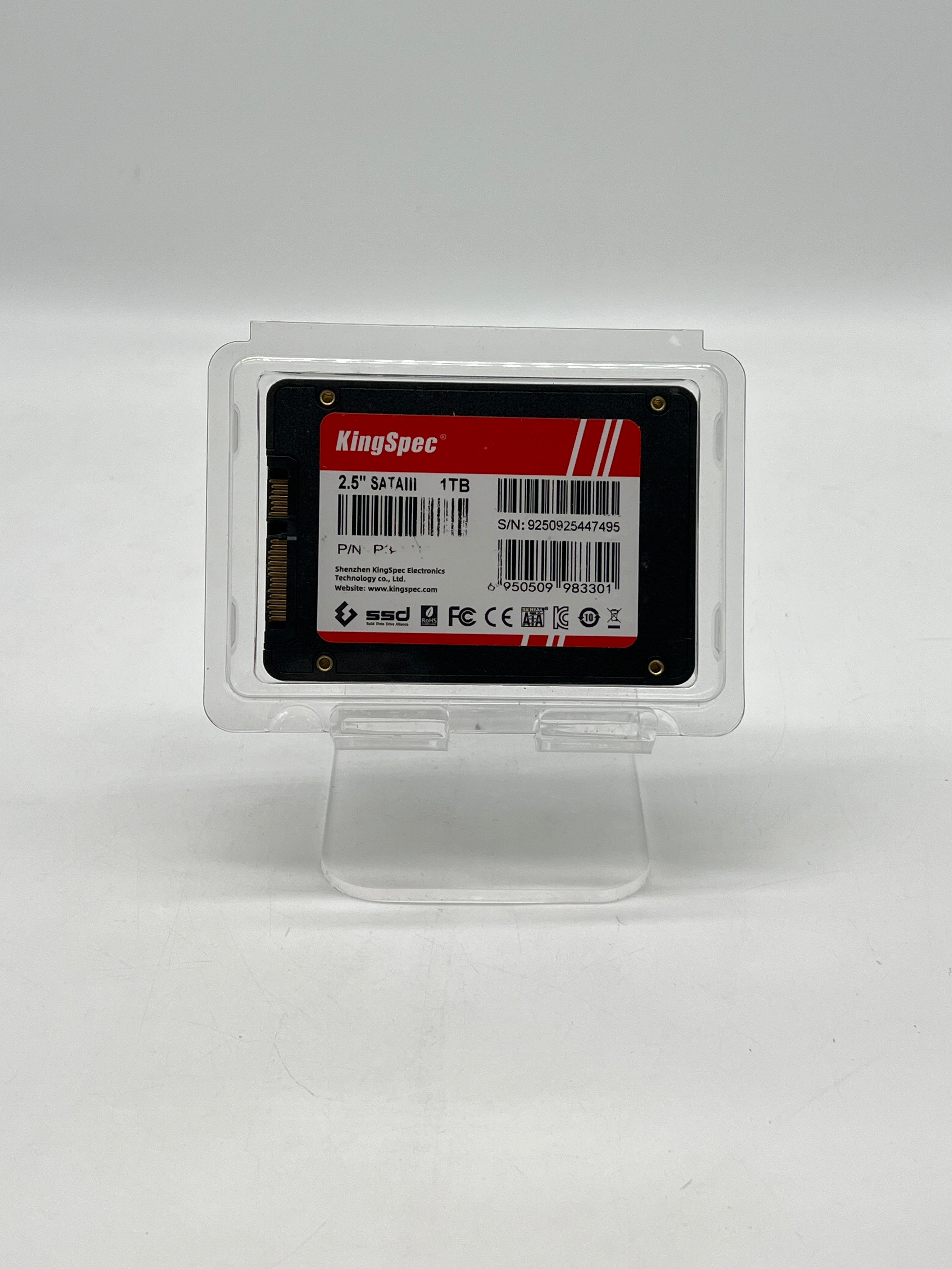 KingSpec 1TB 2.5" SATA III Internal SSD 6Gbps - Used