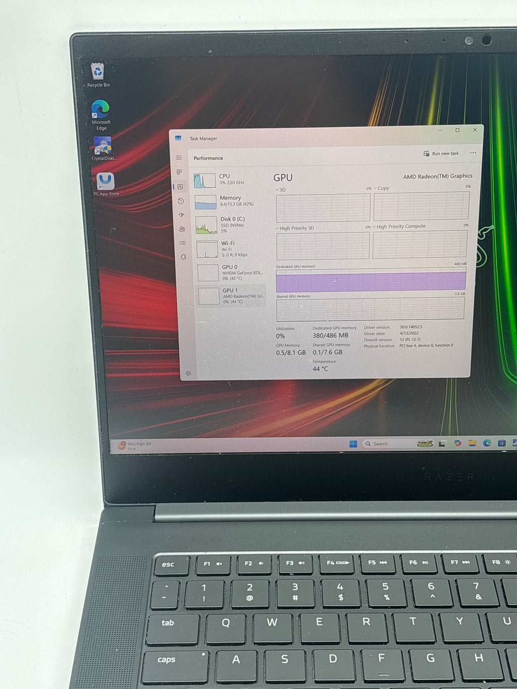 Razer Blade 14 RZ09-0427 Ryzen 9 6900HX 16GB RAM 1TB SSD RTX 3080 Ti