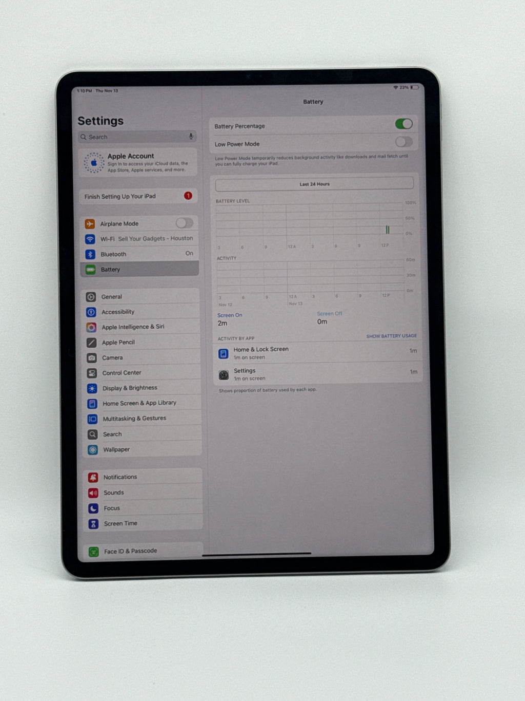Apple iPad Pro 12.9-inch 256GB Octa-Core M2 Gray A2436 Unlocked