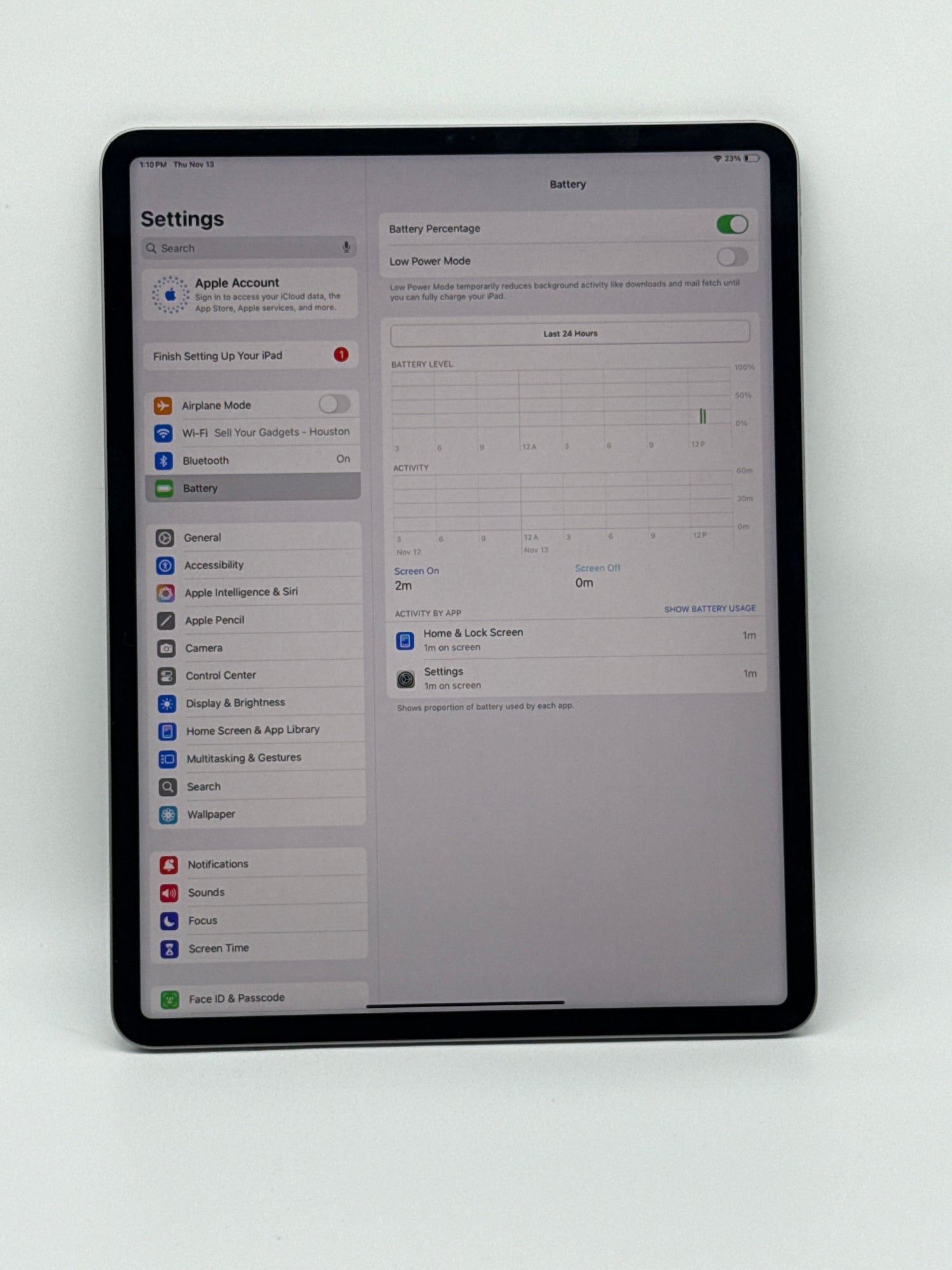 Apple iPad Pro 12.9-inch 256GB Octa-Core M2 Gray A2436 Unlocked