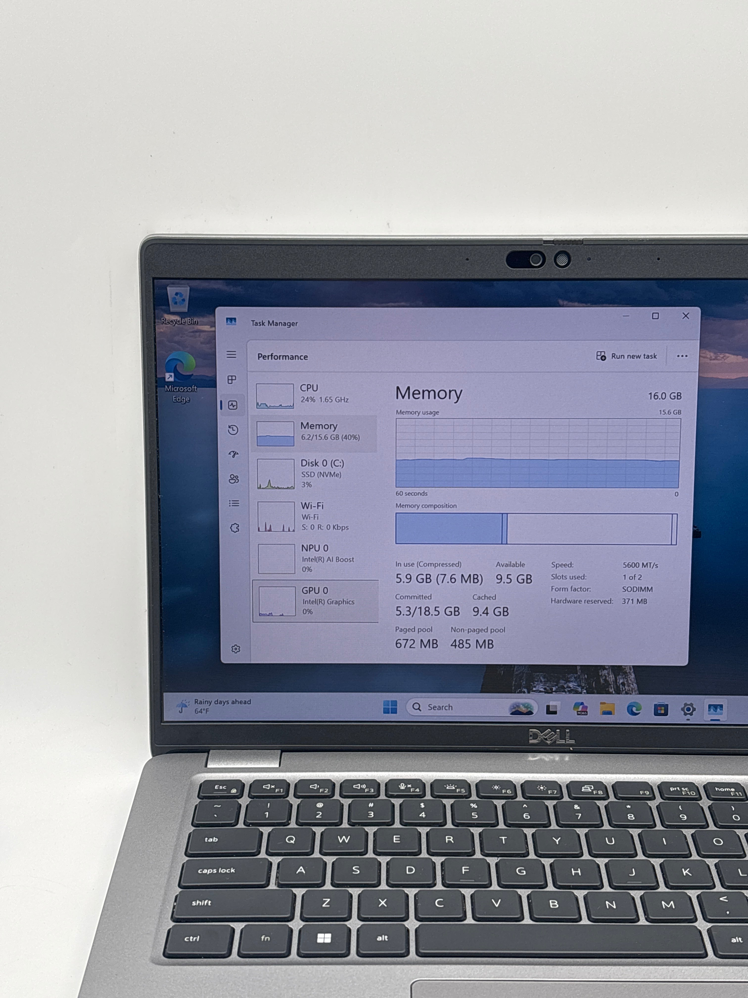 Dell Latitude 5450 Ultra 5 135U 16GB RAM 256GB SSD