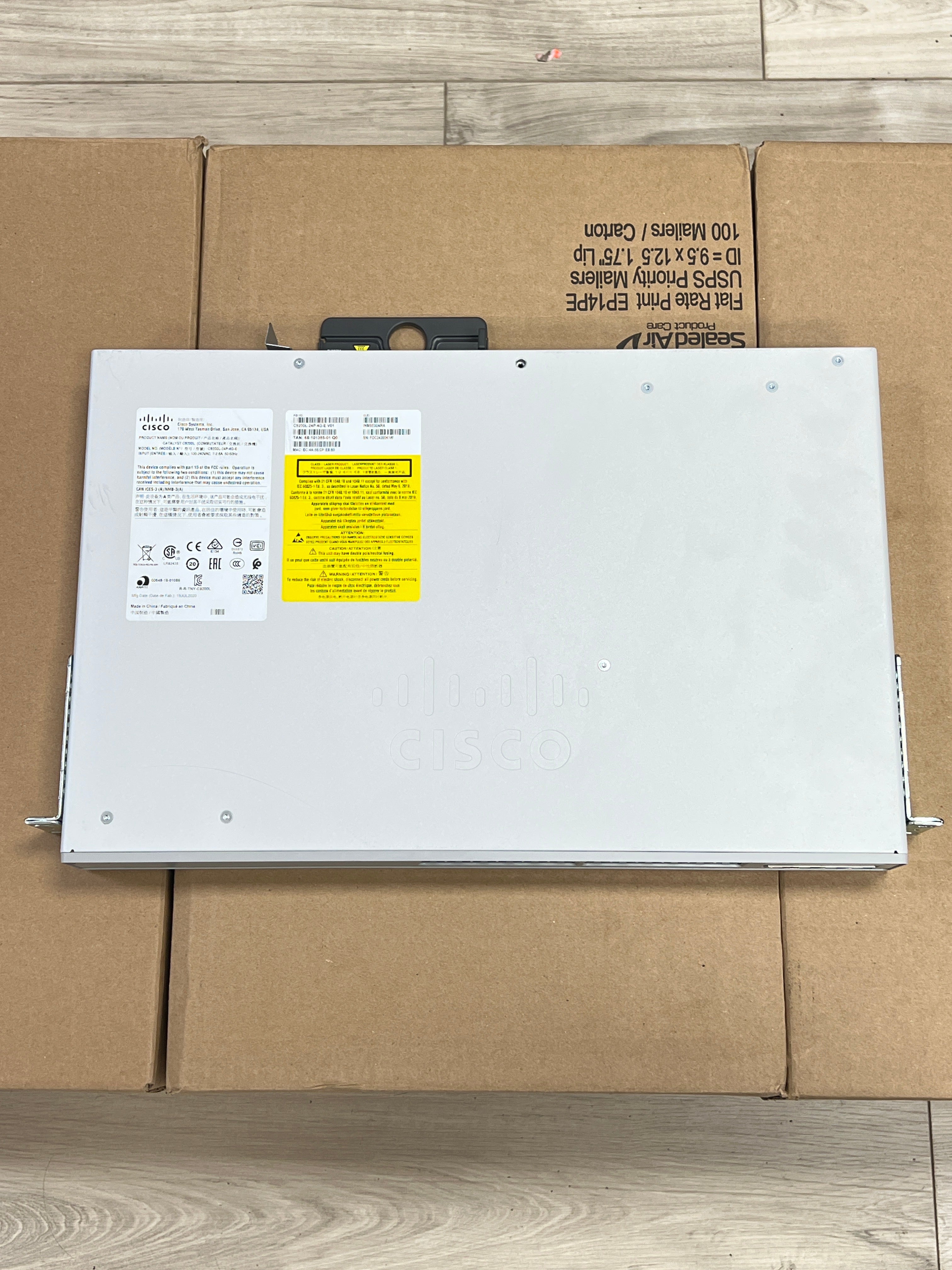 Cisco C9200L-24P-4G-E 24-Port Catalyst 9200L POE Switch