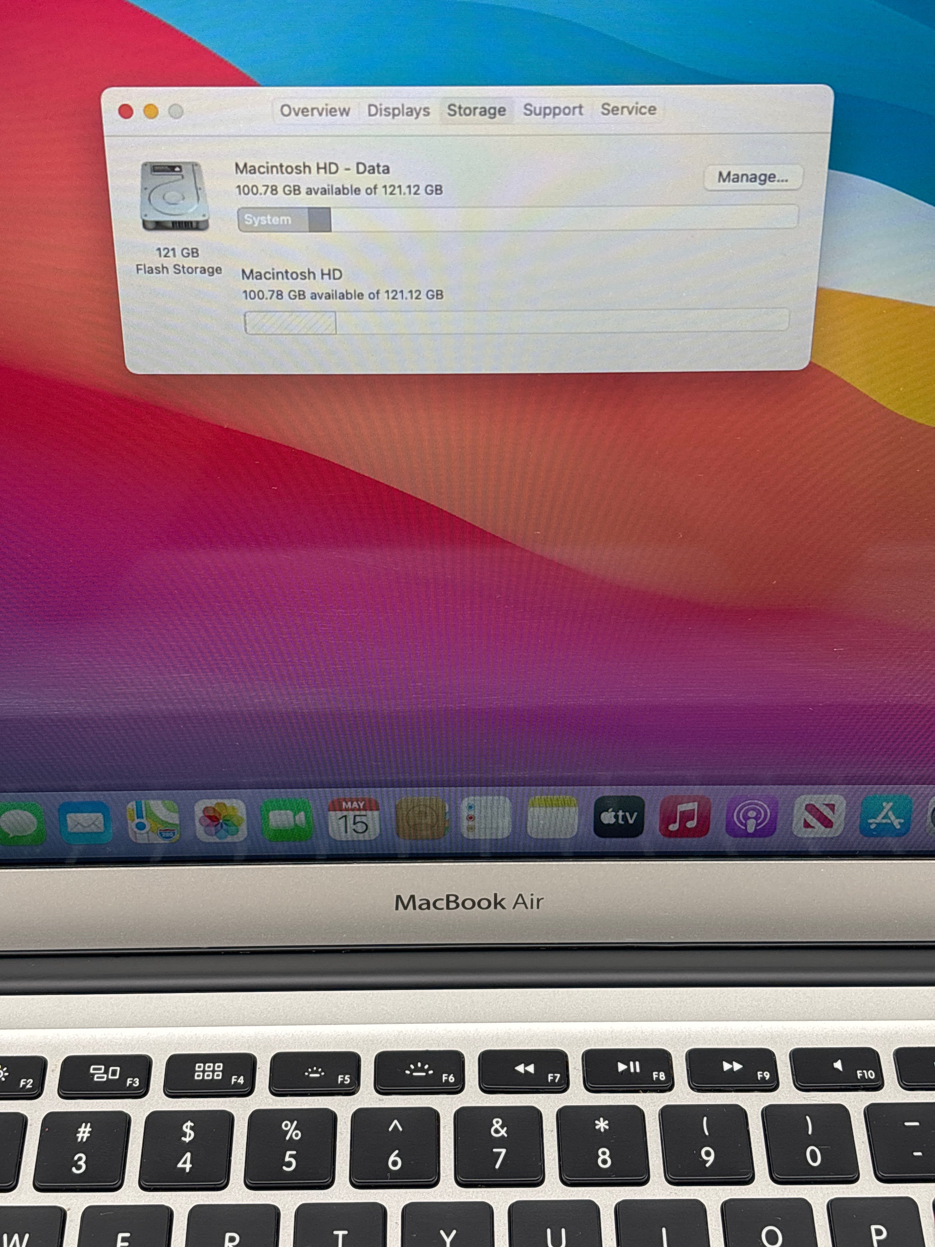 Apple MacBook Air 13" A1466 2017 i5 8GB RAM 128GB SSD