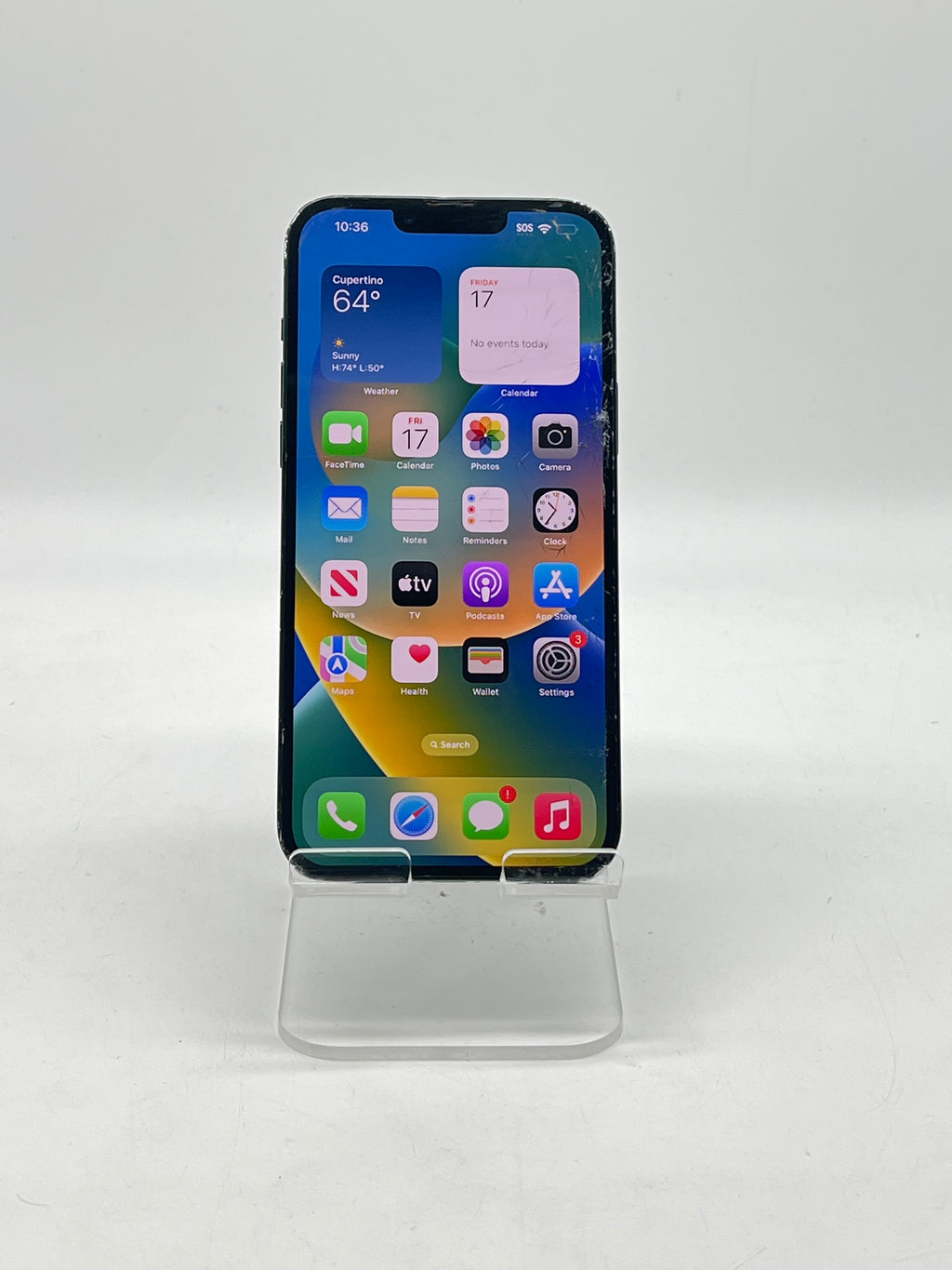 Apple iPhone 14 Plus 128GB Unlocked Midnight - For Parts (Cracked Screen)