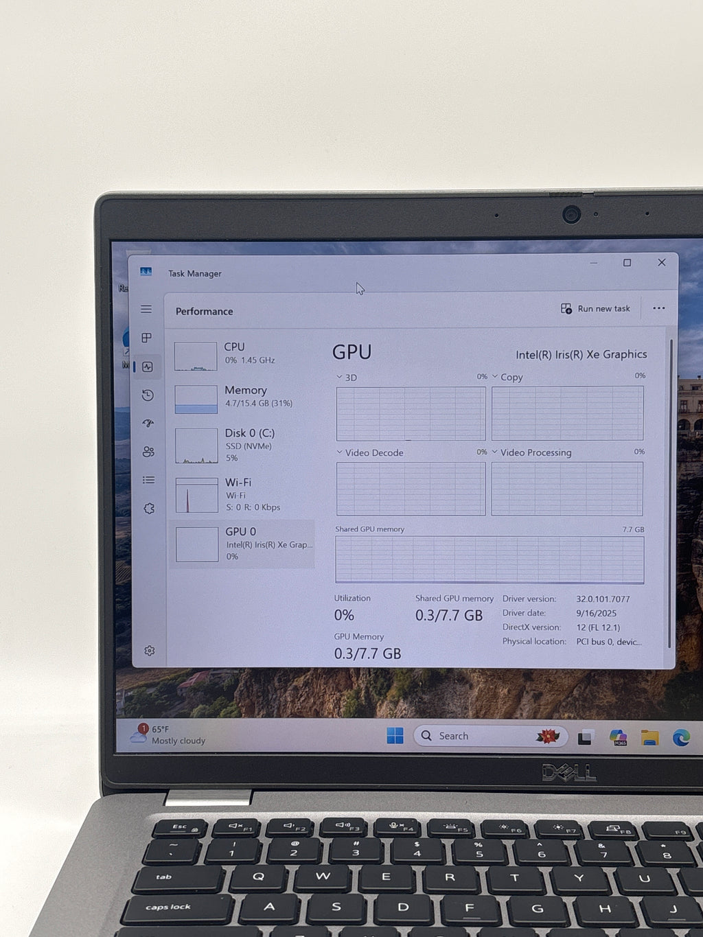 Dell Latitude 5420 14 in Intel Core i7 11th Gen 16GB RAM 512GB SSD Gray Used