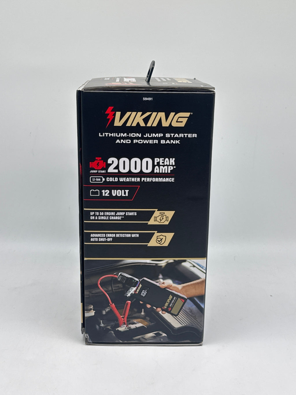 Viking 2000 Amp 12V Jump Starter Black New in Box