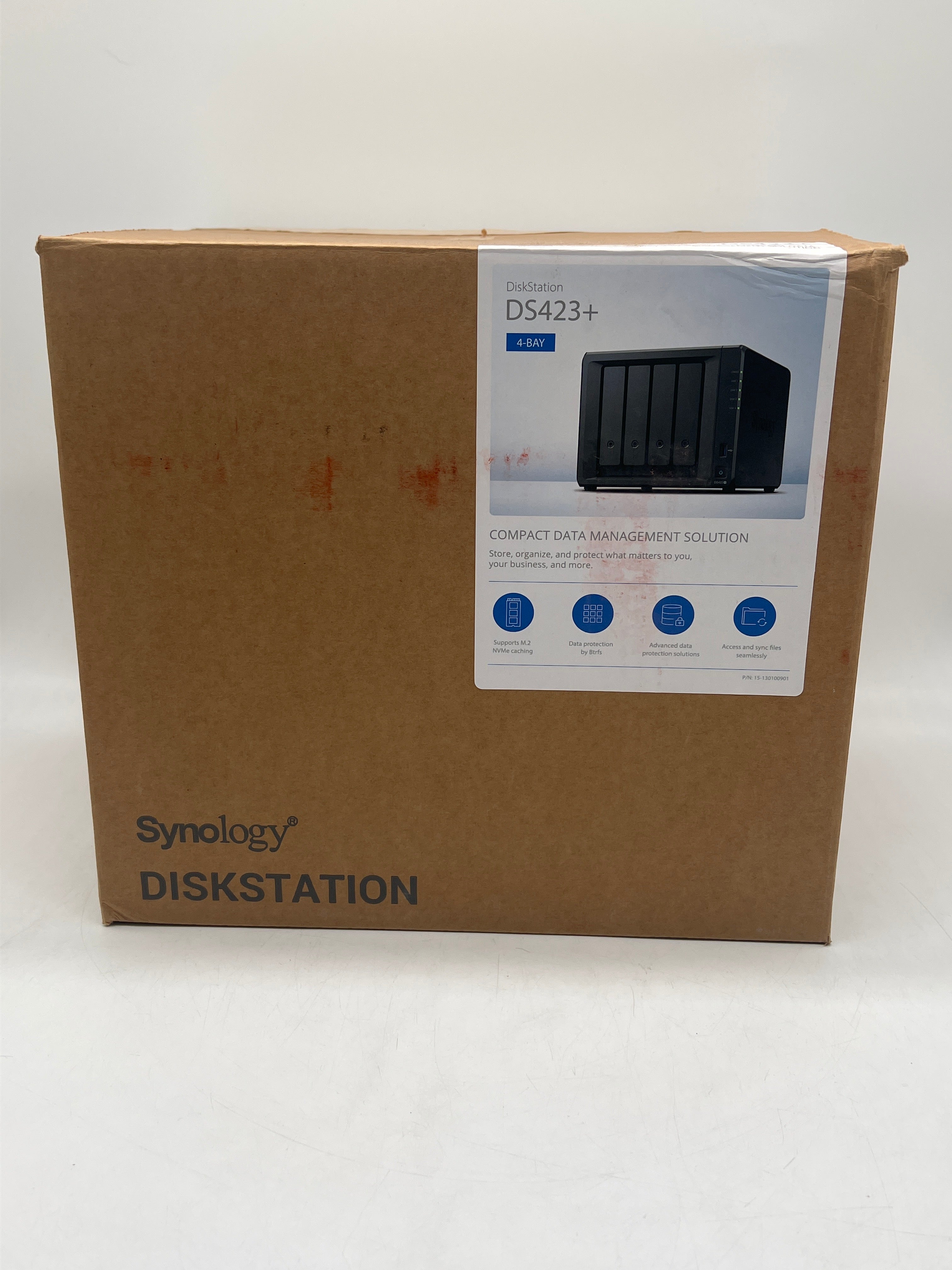 Synology DiskStation DS423+ 4-Bay NAS Enclosure w/ 4GB RAM