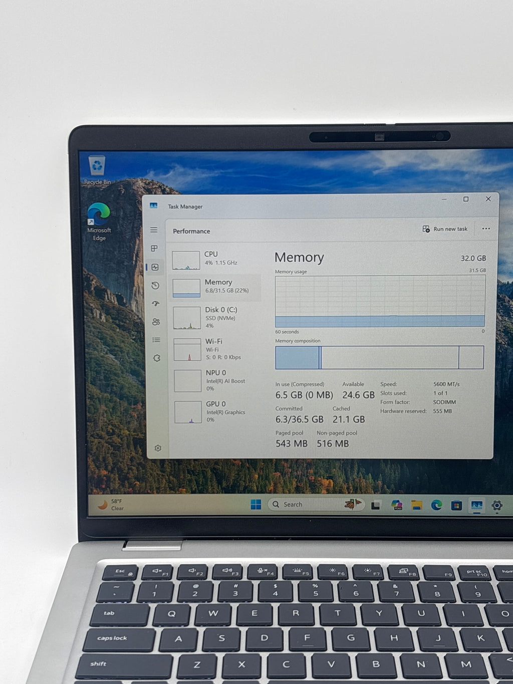 Dell Pro 14 Plus Ultra 7 265U 32GB RAM 512GB SSD Silver - Used (Warranty)