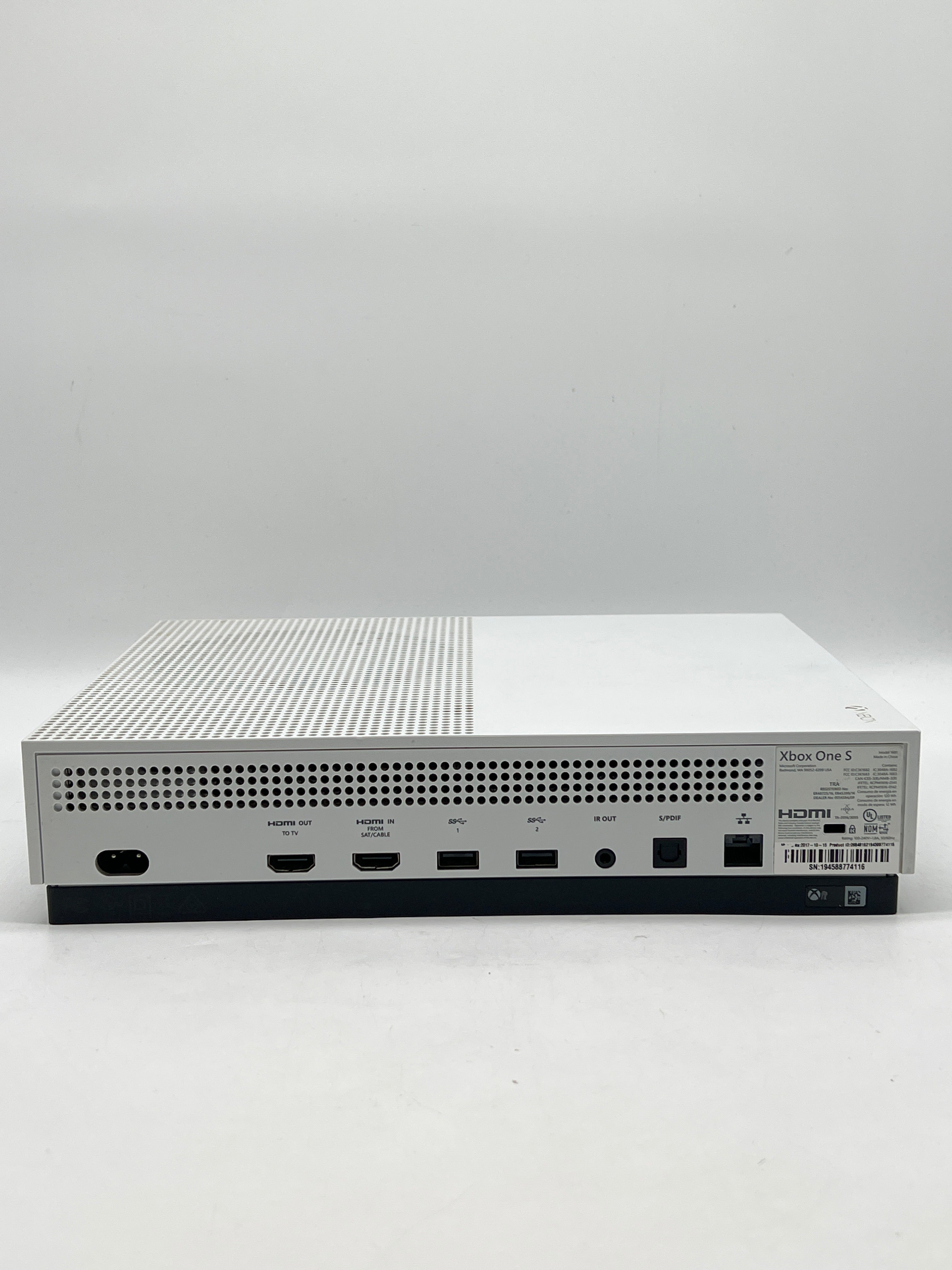 Microsoft Xbox One S 1681 500GB White Console - Used