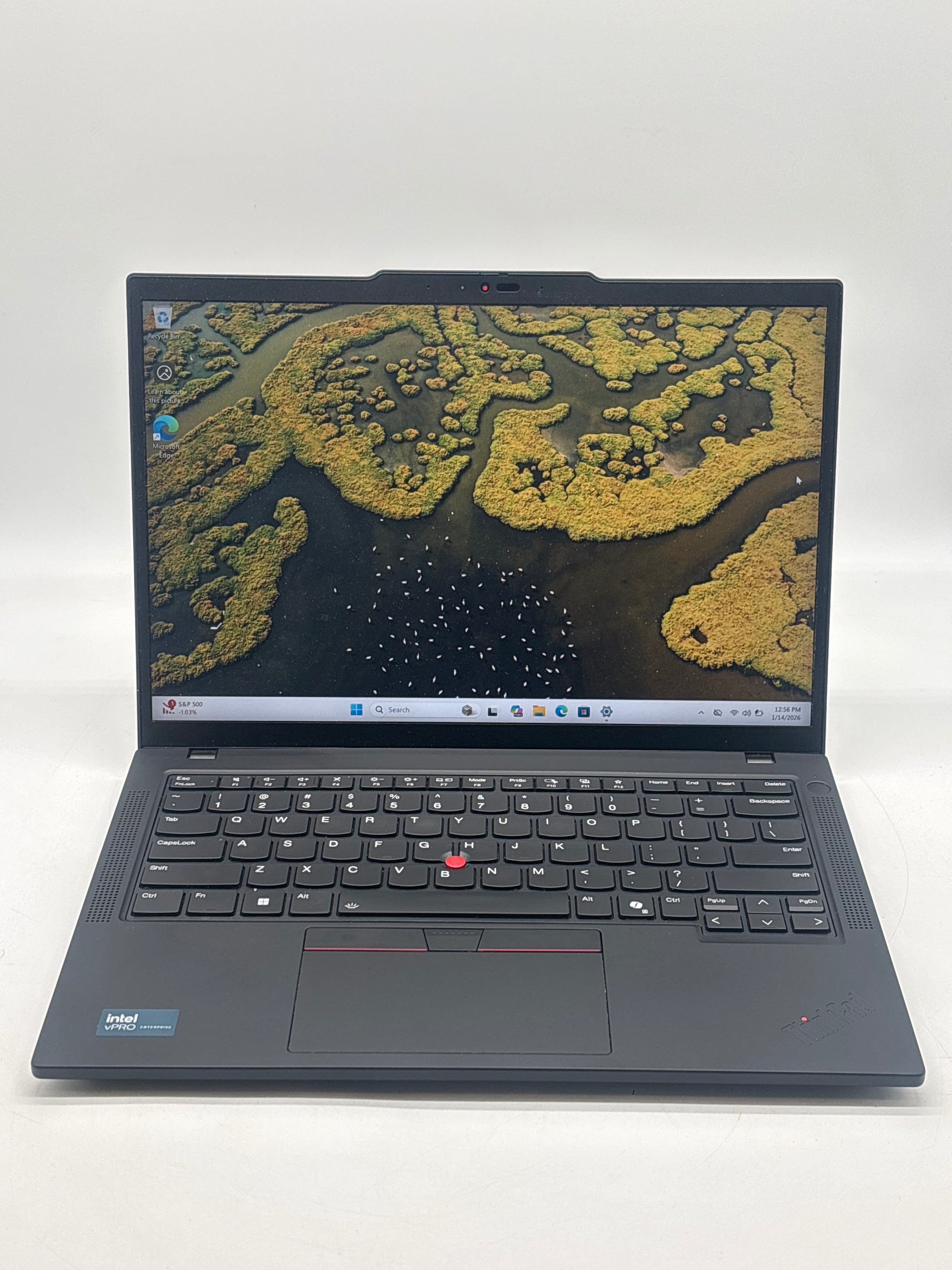 Lenovo ThinkPad T14 Gen 5 14-inch Ultra 7 165U 32GB 1TB Black Laptop - Used