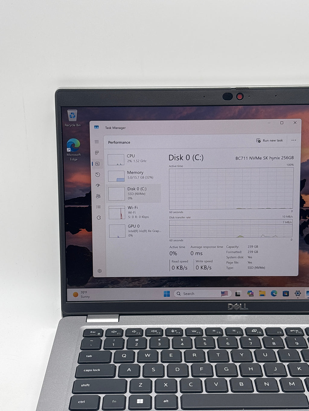Dell Latitude 5430 i5-1245U 16GB RAM 256GB SSD - Cellular