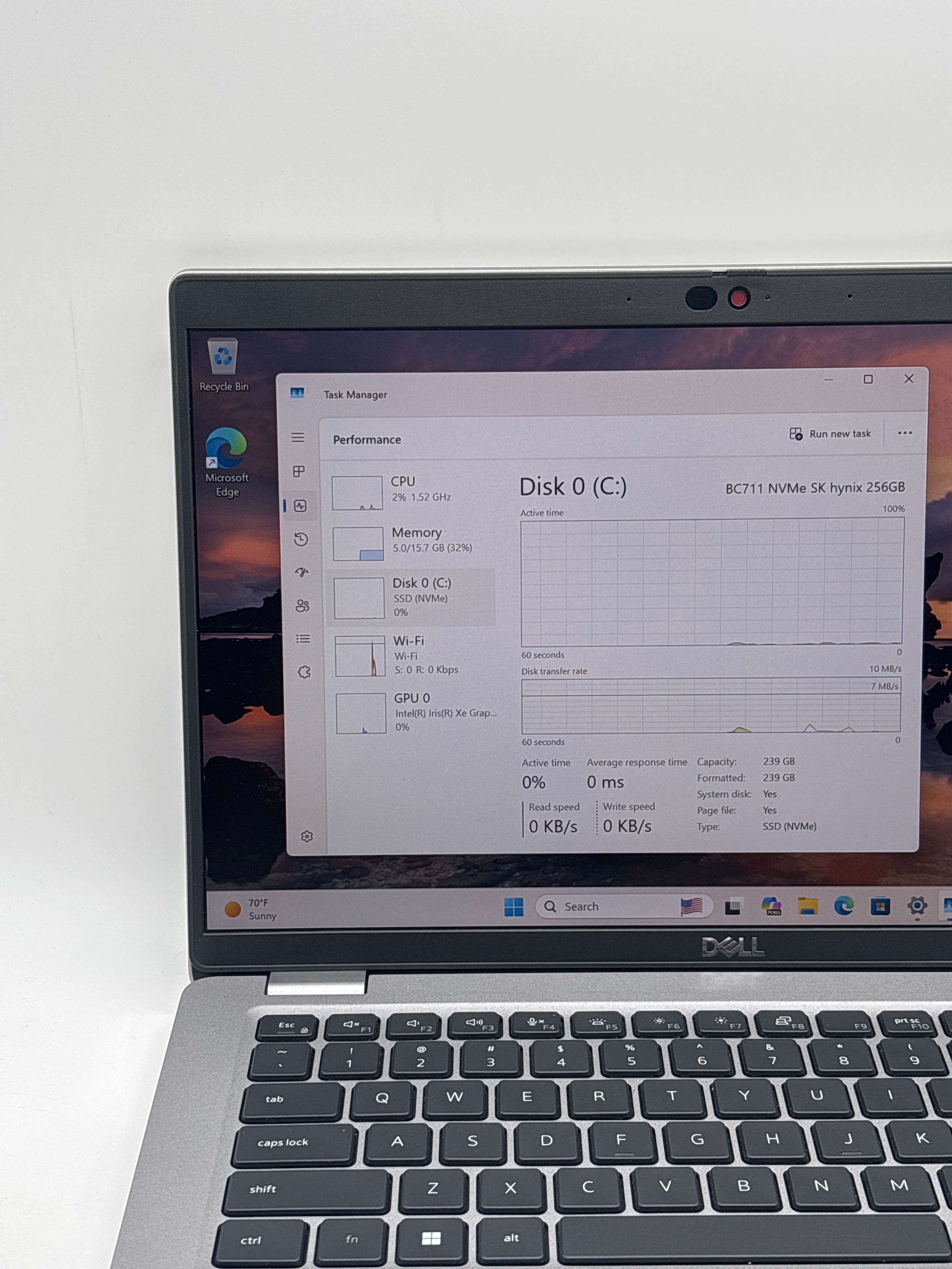 Dell Latitude 5430 i5-1245U 16GB RAM 256GB SSD - Cellular
